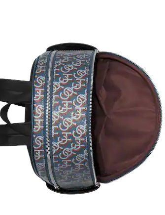 Coach Monogram Print Court Backpack - Stylish & Durable Leather Backpack for Women - Perfect for Work, Travel & Everyday Use