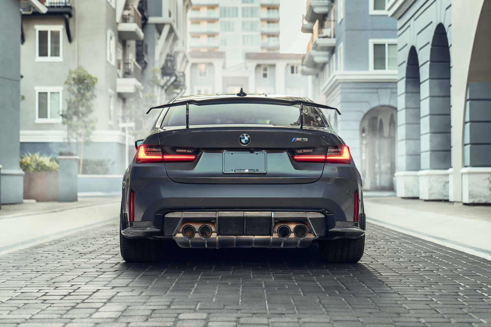 BMW G80 M3 VRS Carbon Fiber Aero Kit - VFF-107 Style in Carbon Graphite | High-Performance Upgrade for Track & Street Racing