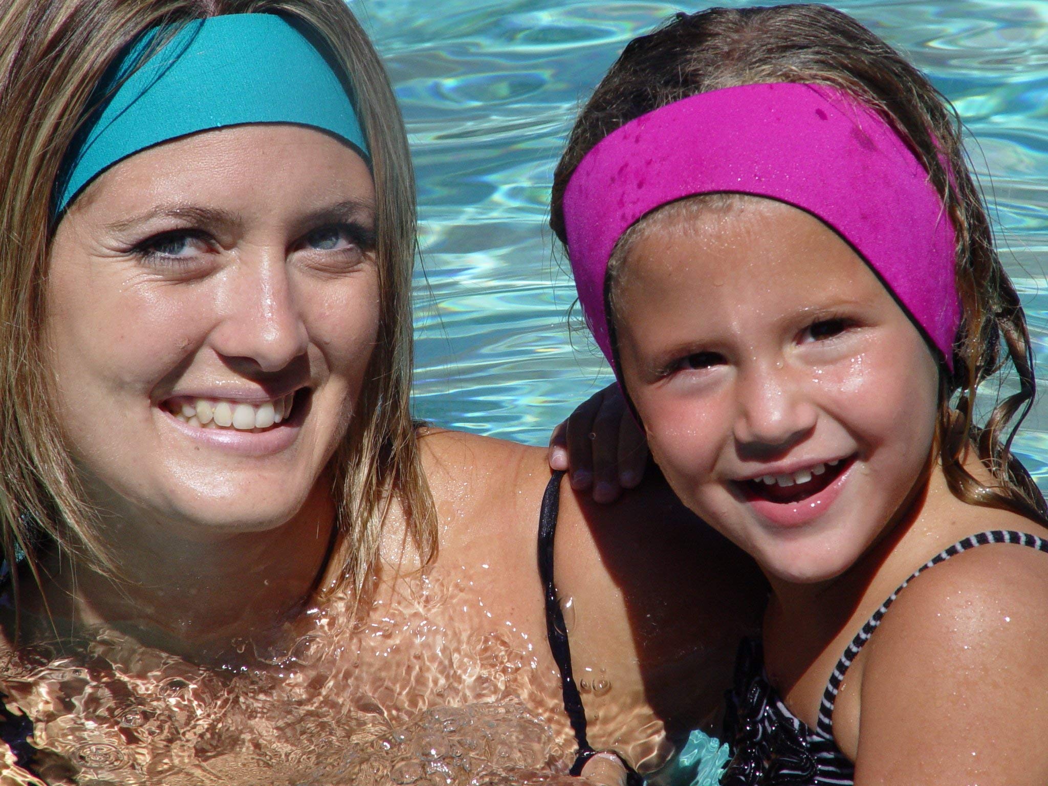 Ear Band-It Swimming Headband - Doctor Designed & Recommended Swim Headband for Secure Earplug Hold - Original Waterproof Headband for Swimming, Surfing & Water Sports