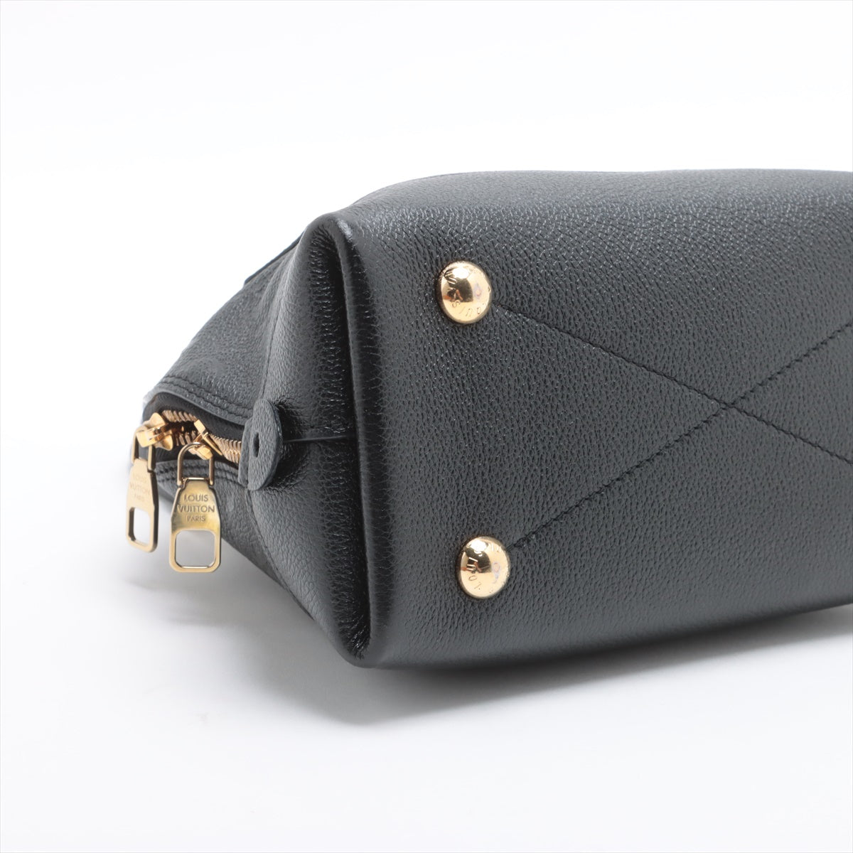 Louis Vuitton Monogram Empreinte Alma BB Handbag Black Leather Crossbody Bag for Women - Luxury Designer Purse Perfect for Work, Travel & Evening Events
