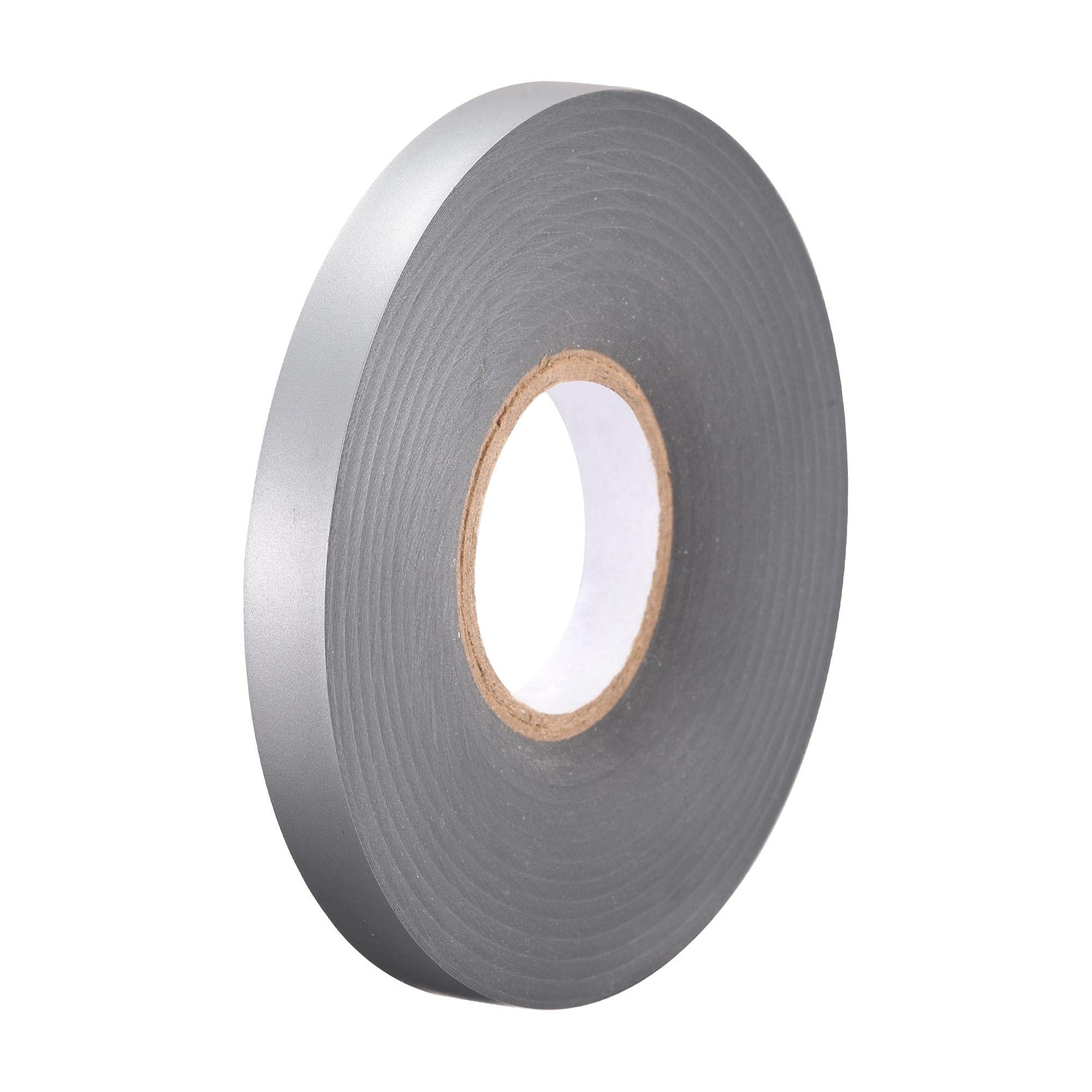 Premium PVC Electrical Insulating Tape - 10mm Width, 26M Length, 0.26mm Thick - Grey Color for Wire Harnessing, Cable Repair & DIY Electrical Projects