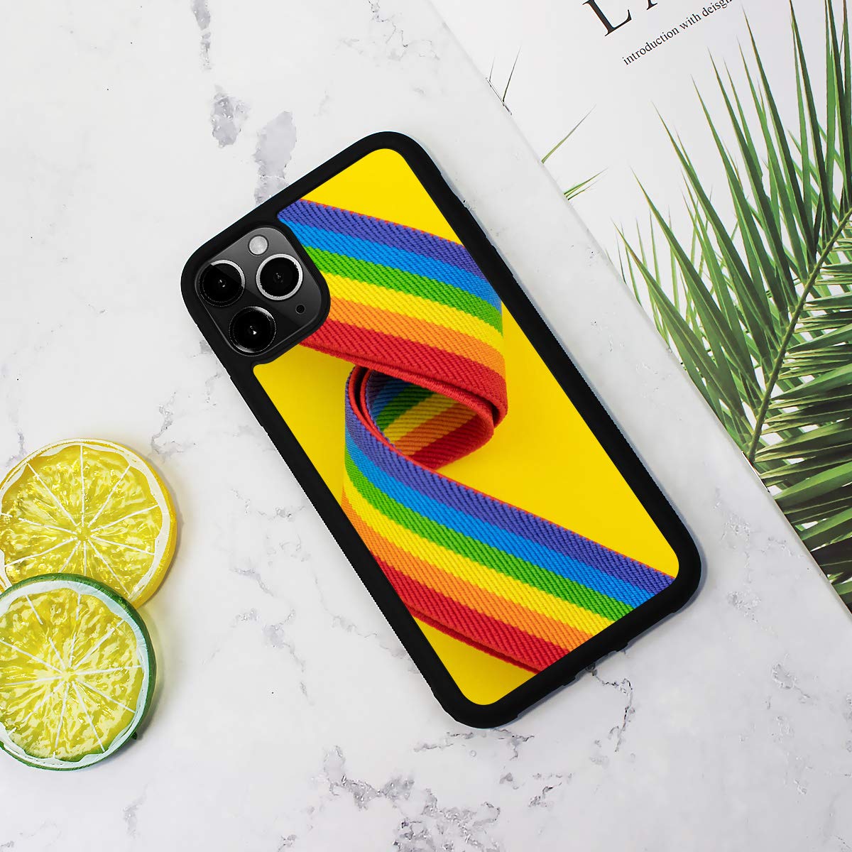 Durable Soft Protective Phone Case for iPhone 13 - Rainbow Pride Design | Perfect for Everyday Use, LGBTQ+ Events & Pride Celebrations
