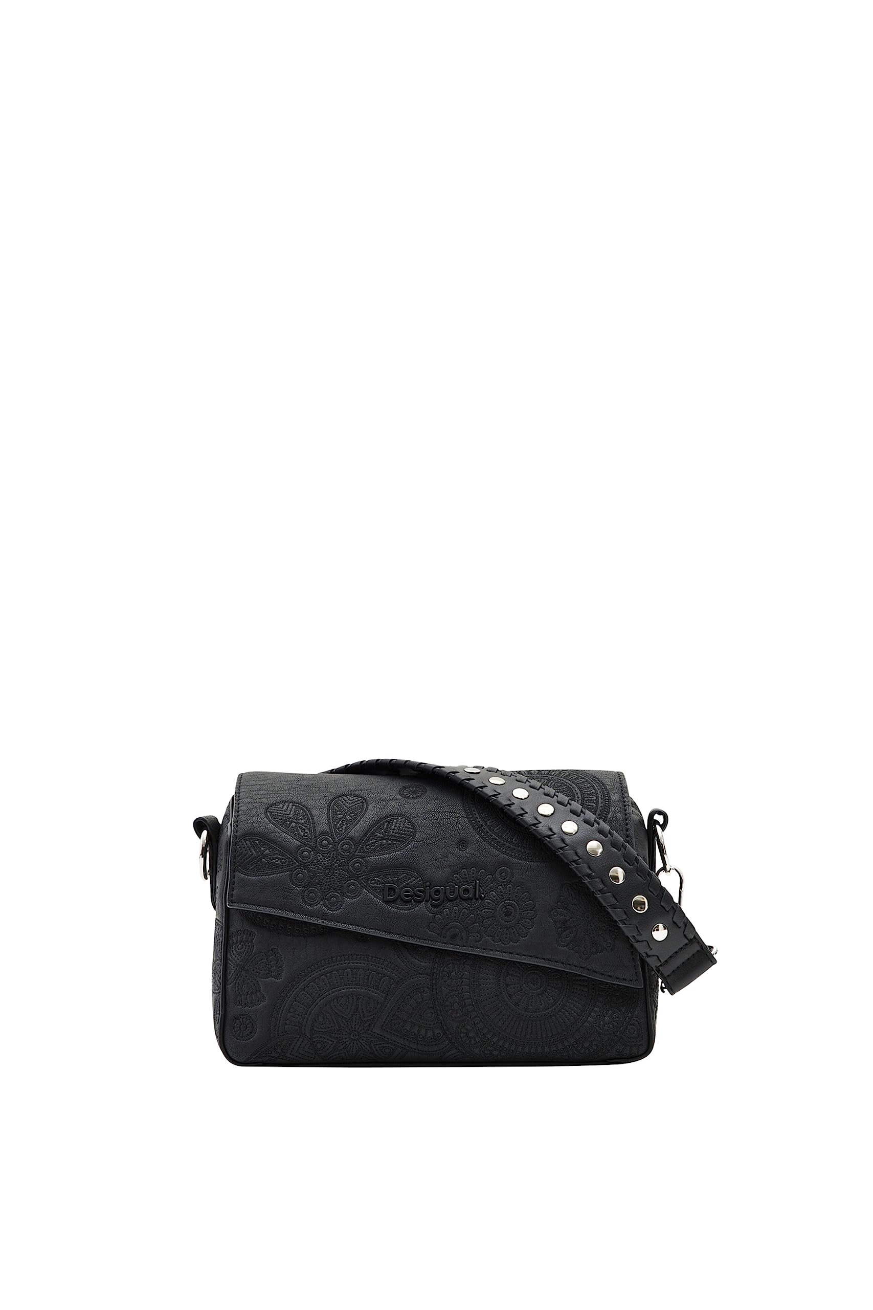 Desigual Floral M Crossbody Bag for Women - Stylish Shoulder Purse with Adjustable Strap, Perfect for Daily Use, Travel & Shopping