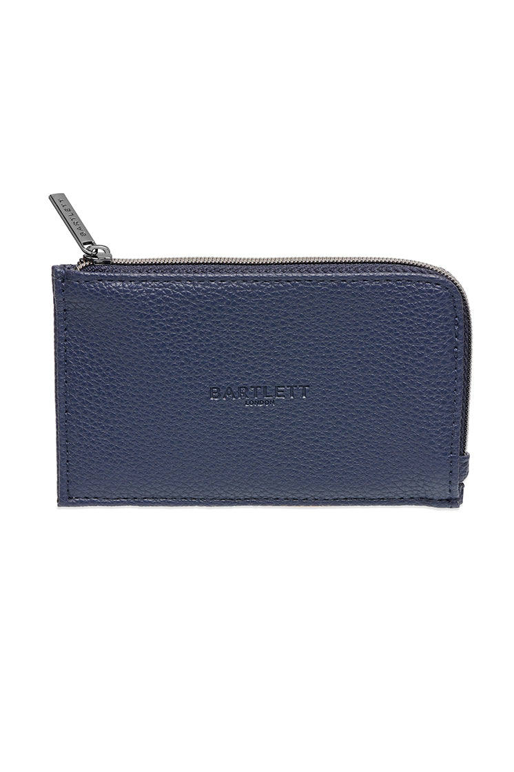 Men's Slim RFID Blocking Zipper Wallet - Secure & Stylish Leather Card Holder for Everyday Use & Travel