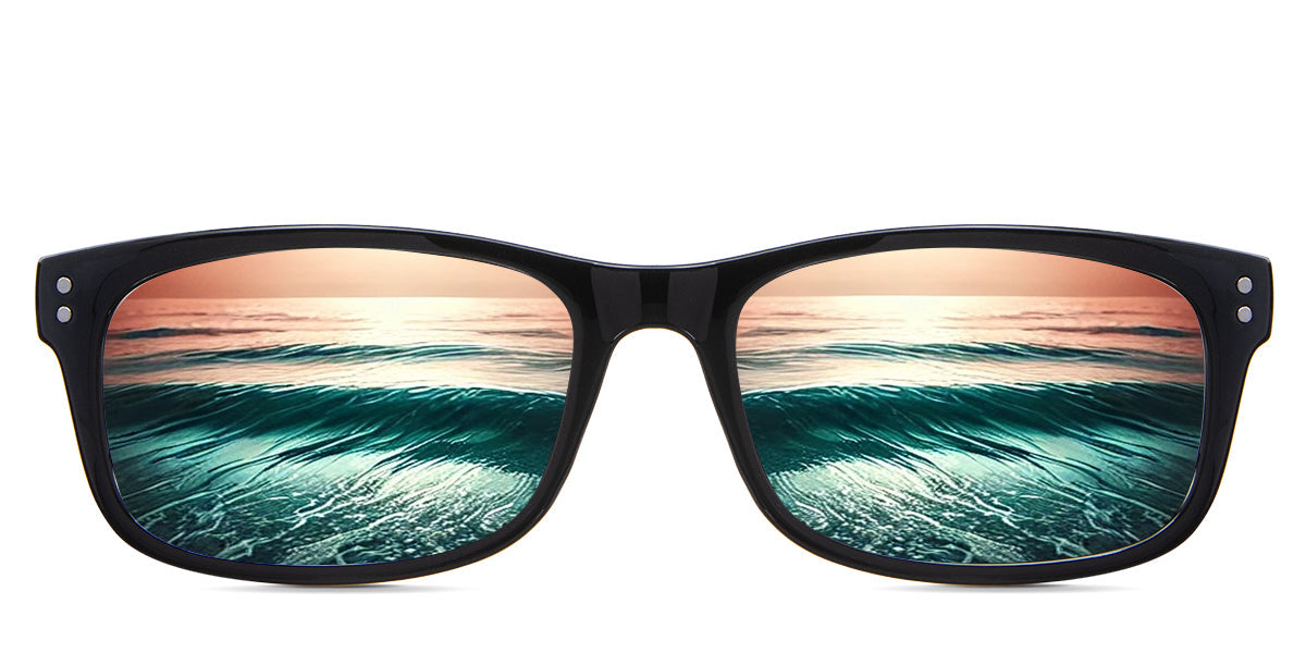 Yael Men's Prescription Polarized Sunglasses - UV Protection, Anti-Glare for Driving, Fishing & Outdoor Activities