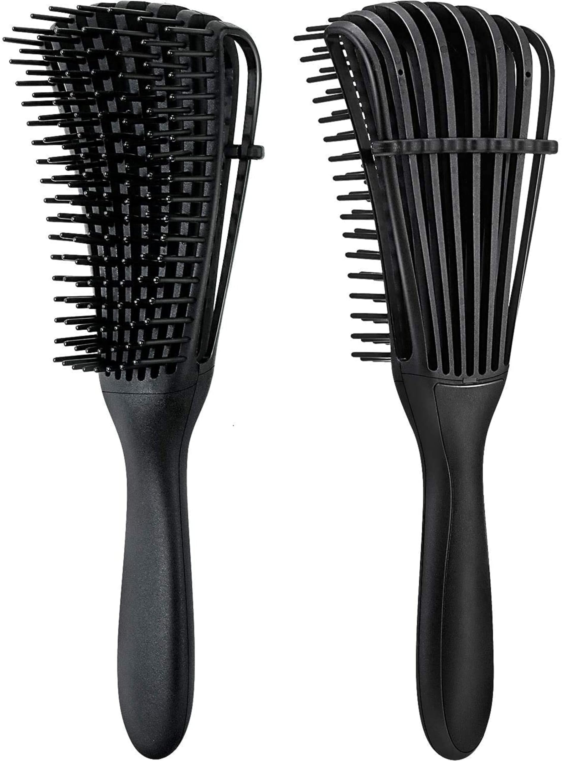 INSIME Detangling Brush for Curly & Wavy Hair - Pain-Free Hair Comb for Women, Men & Kids - Styling Brush for Dry & Wet Hair - Perfect for Salon, Home & Travel Use