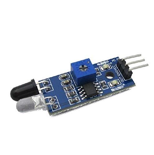 10PCS Infrared Obstacle Avoidance Sensors - Photoelectric Reflection Sensor Module for Arduino, Robotics, Smart Cars & DIY Electronics Projects