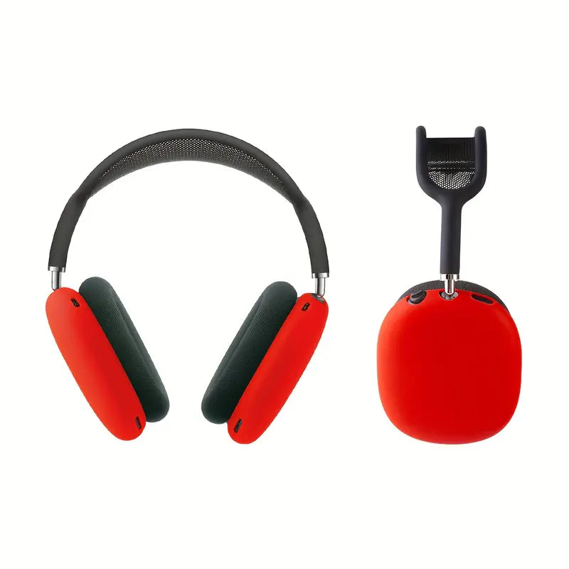 Premium Silicone Protective Sleeve for AirPods Max - 2 Piece Set - Shockproof & Scratch-Resistant Cover for Travel, Gym & Daily Use