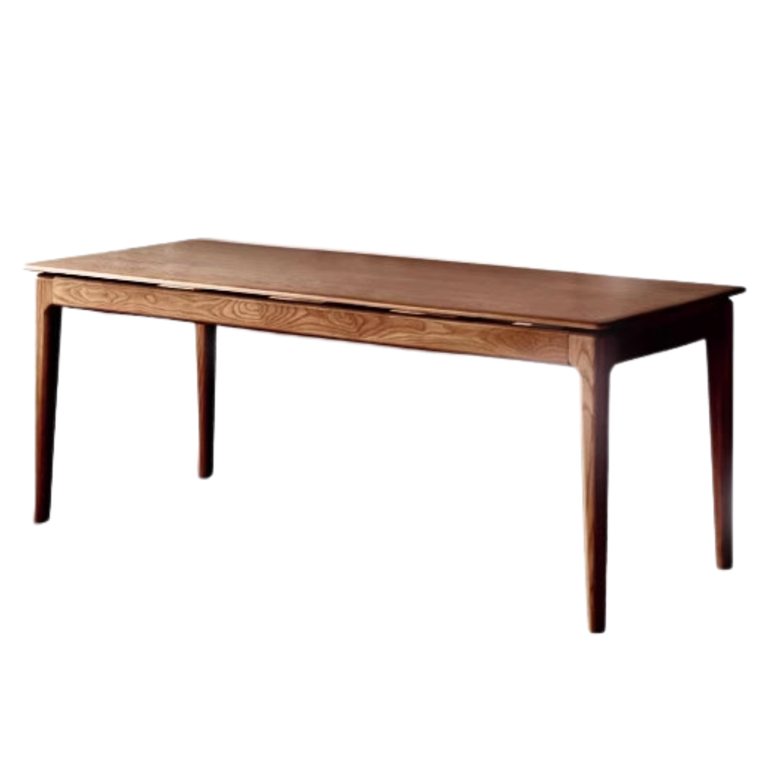 Premium Black Walnut & Ash Solid Wood Office Desk - Long Executive Work Table for Home & Business Use - Perfect for Modern Workspaces, Study Rooms & Office Decor