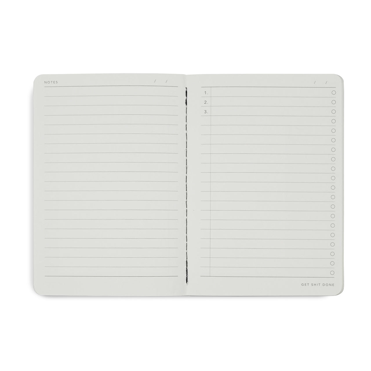 Minimalist A5 Notebook for Productivity & Organization - Perfect for Work, School & Daily Planning | Get Shit Done