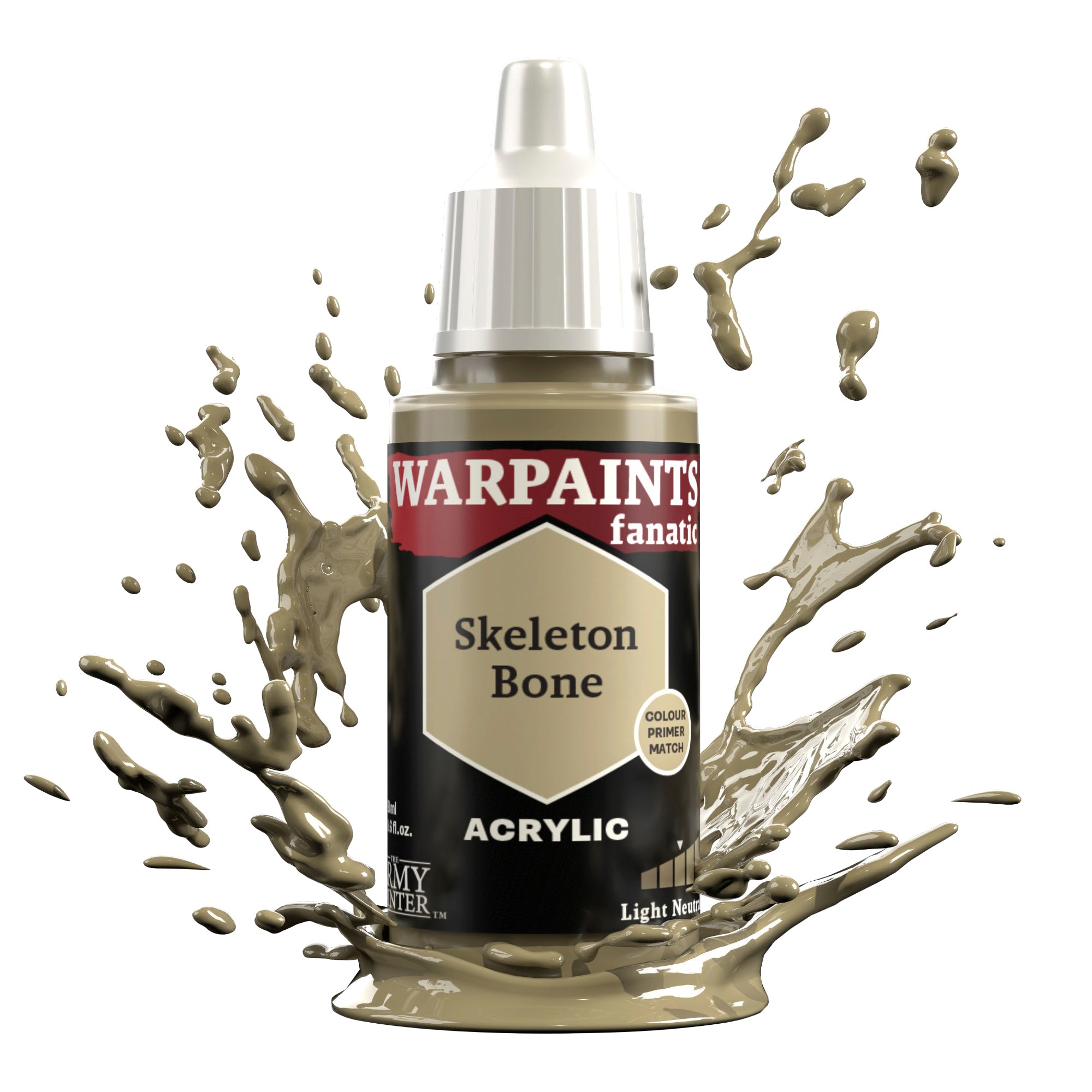 Warpaints Fanatic: Skeleton Bone Face Paint - Professional Halloween Makeup Kit for Cosplay, Horror Parties & Theatrical Performances