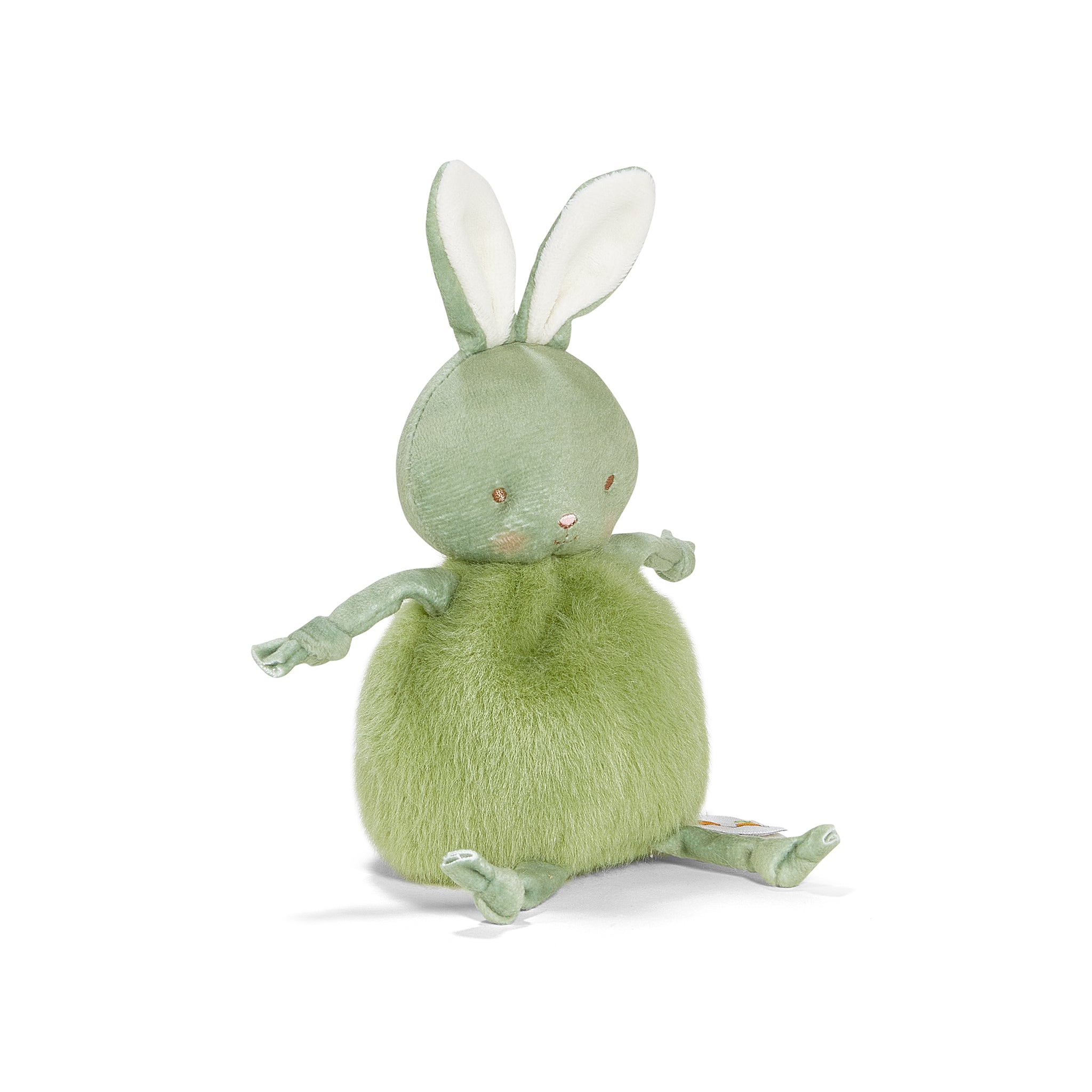 Adorable Roly Poly Bunny Toy - Pistachio Green - Perfect for Kids' Playtime, Nursery Decor, and Easter Gifts