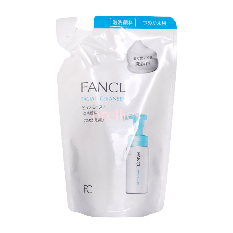 FANCL Foaming Facial Cleanser Refill 130ml - Gentle Daily Face Wash for Sensitive Skin | Perfect for Morning & Night Skincare Routine