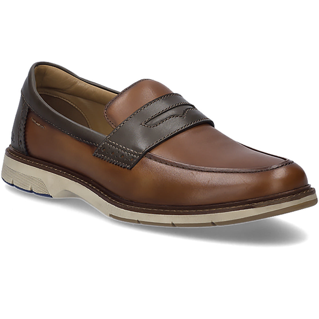 Josef Seibel Stuart 08 Men's Casual Loafers - Comfortable Slip-On Shoes for Walking, Office & Travel | Premium Leather & Cushioned Footbed