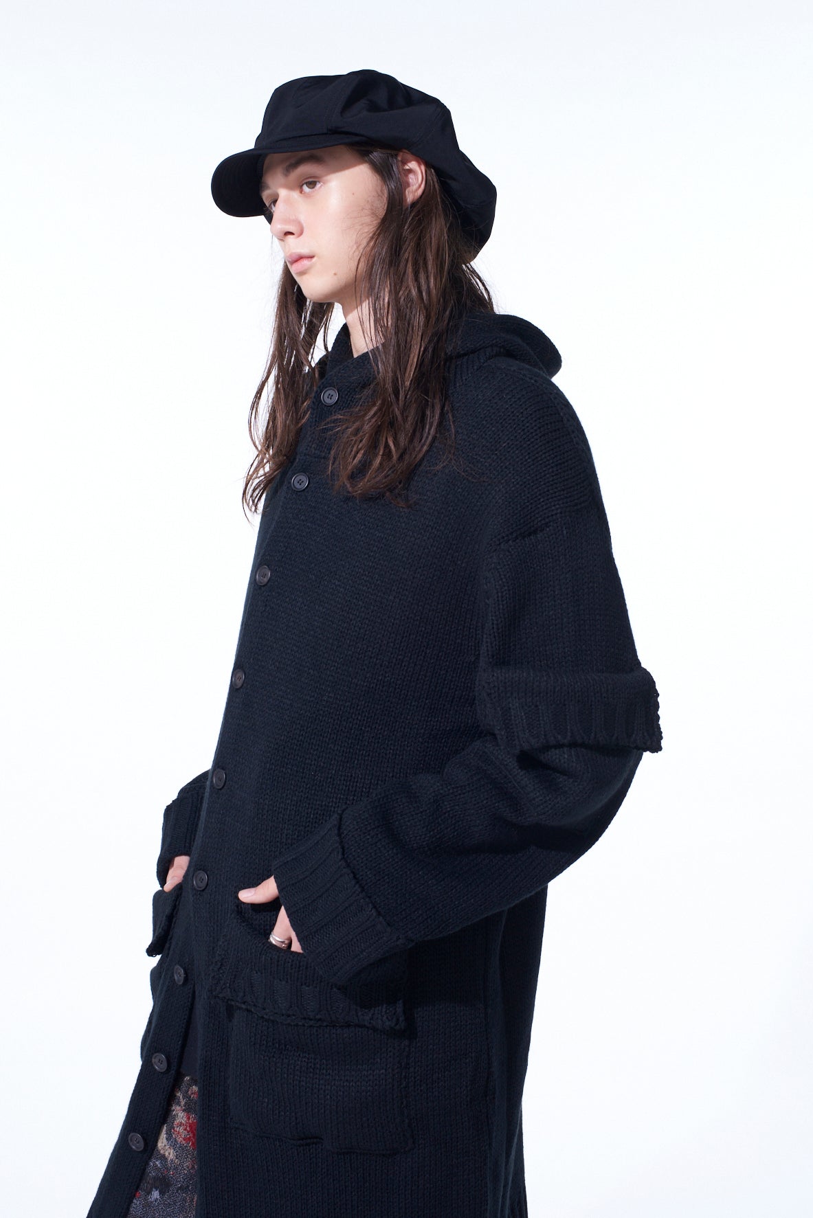 Bulky Wool Hooded Long Cardigan for Women - Warm Oversized Knit Sweater Coat for Fall & Winter | Cozy Layering, Casual Outfits, and Lounge Wear