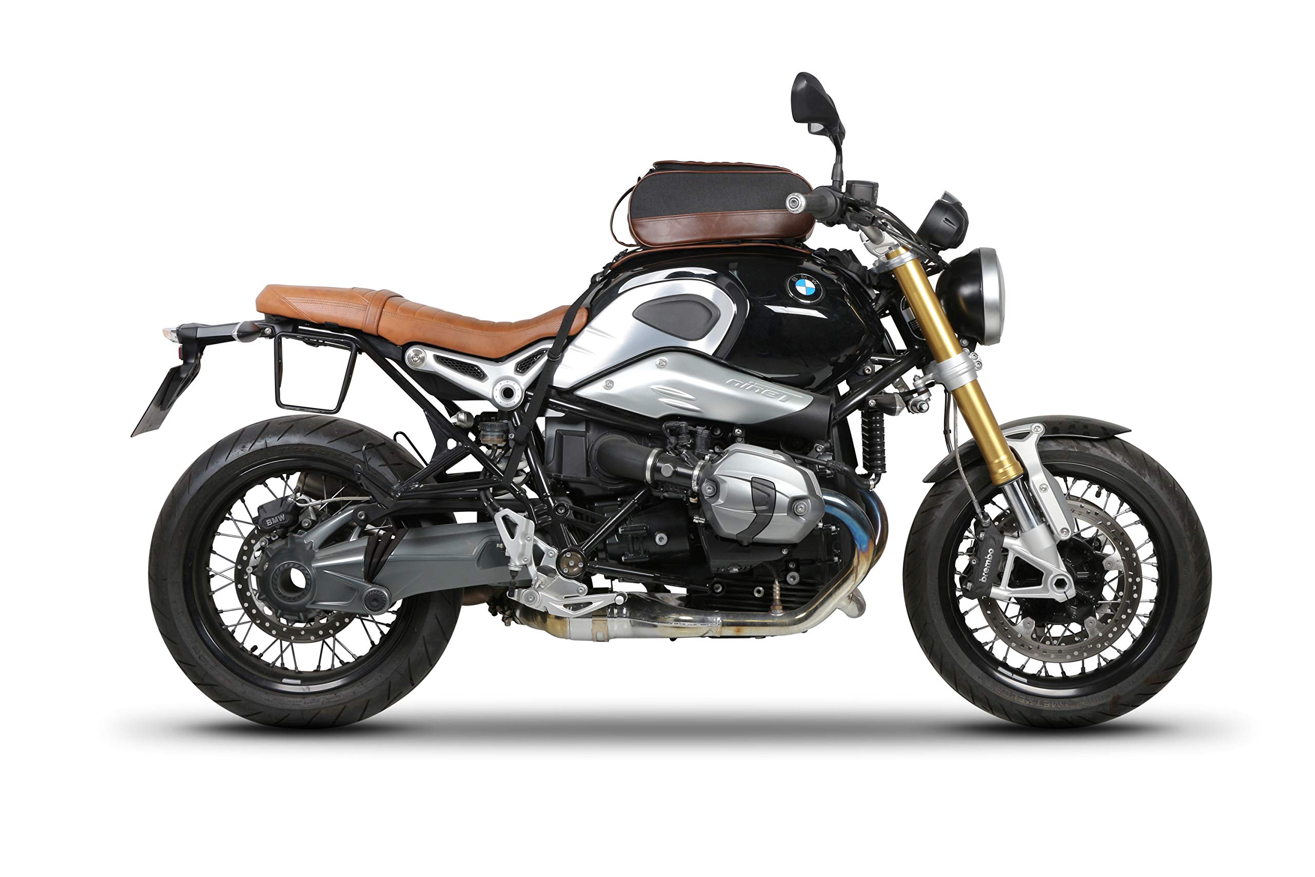 BMW R NineT 1200 Side Bag Holder - Durable Motorcycle Luggage Mount for BMW R1200 - Perfect for Commuting, Touring & Adventure Riding