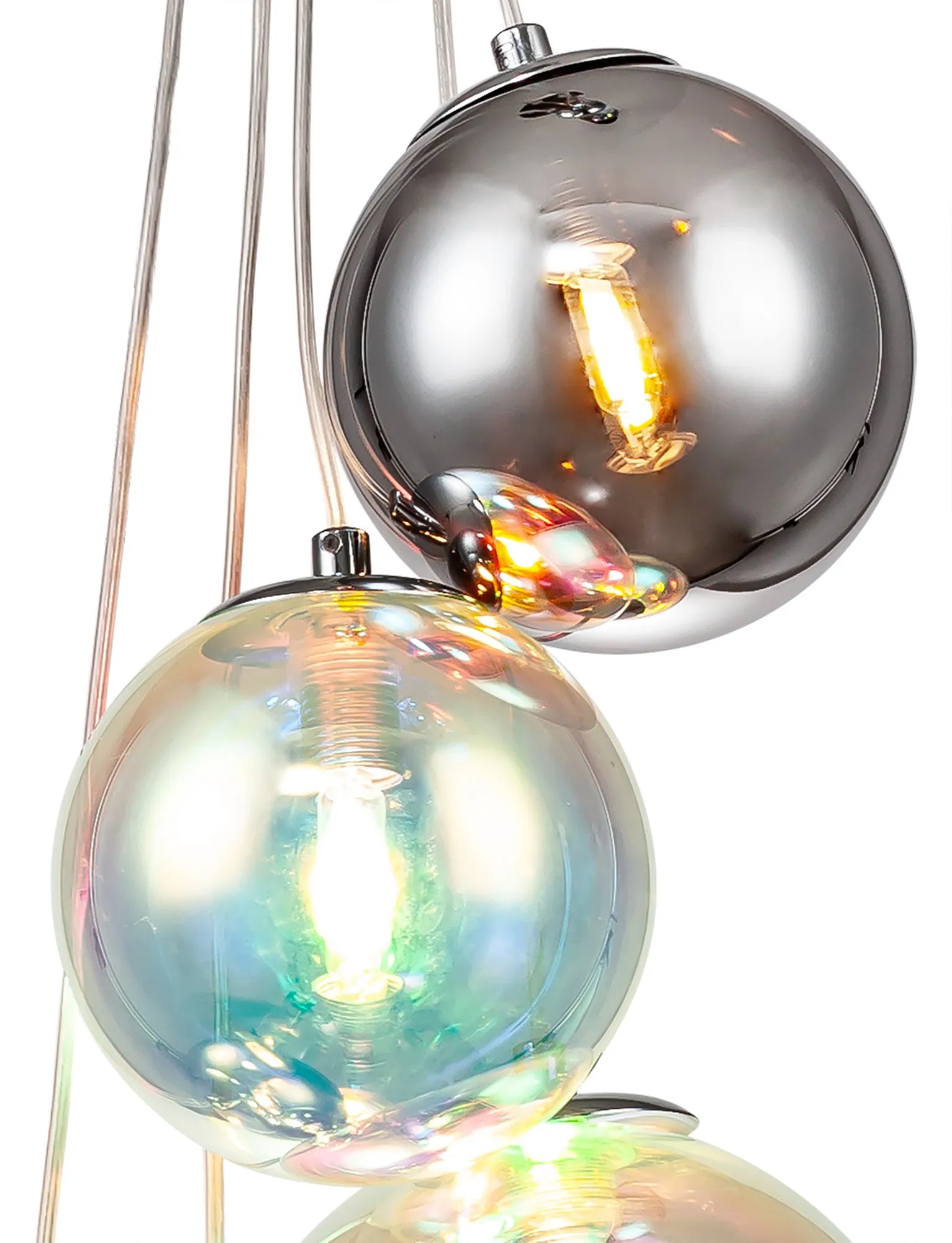 Modern Austin 5-Light Cluster Pendant with G9 Base - Elegant Ceiling Lighting for Dining Room, Kitchen Island, or Entryway
