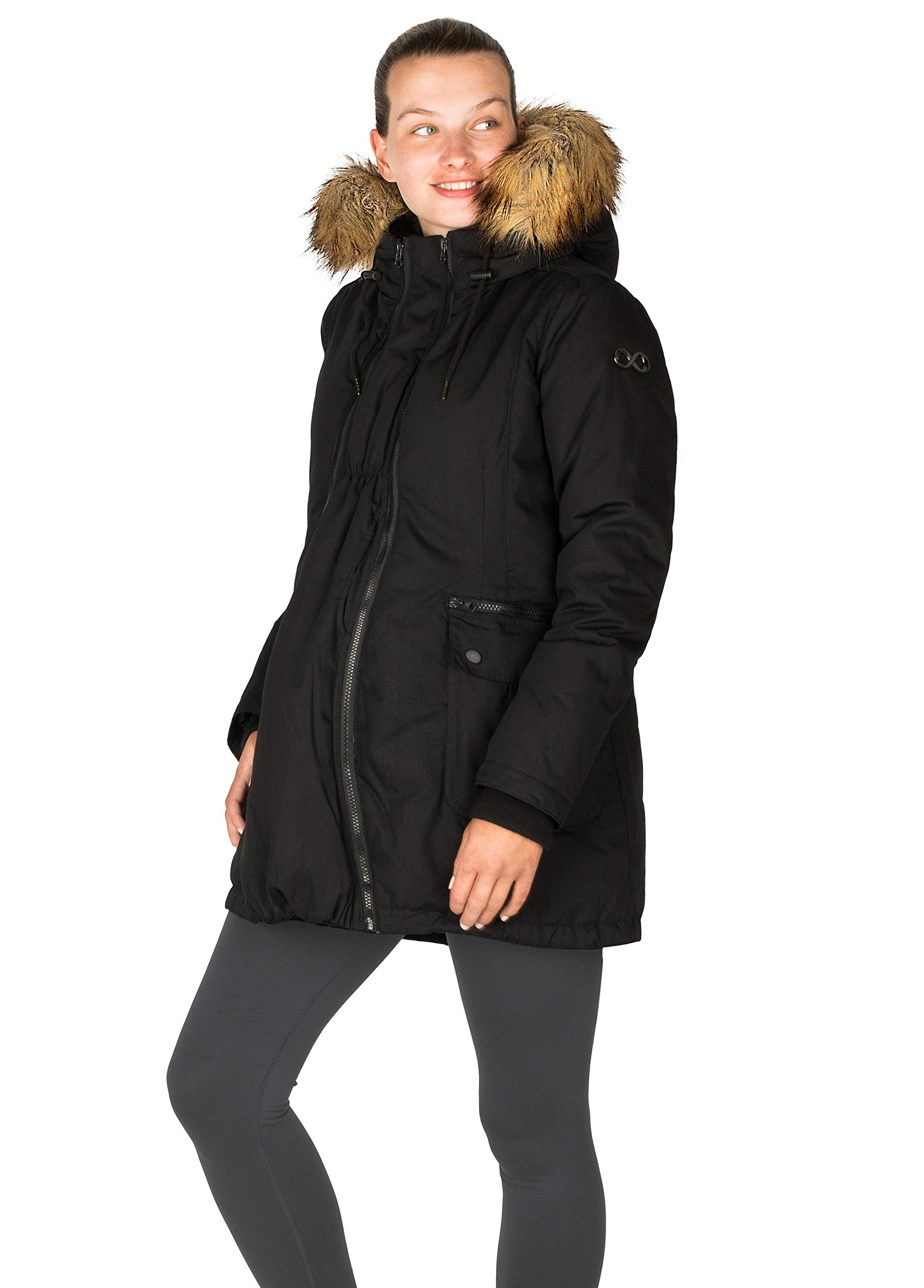 Maternity Winter Coat Down Filled Parka with 3-in-1 Technology | Sara | Warm & Stylish for Outdoor Adventures