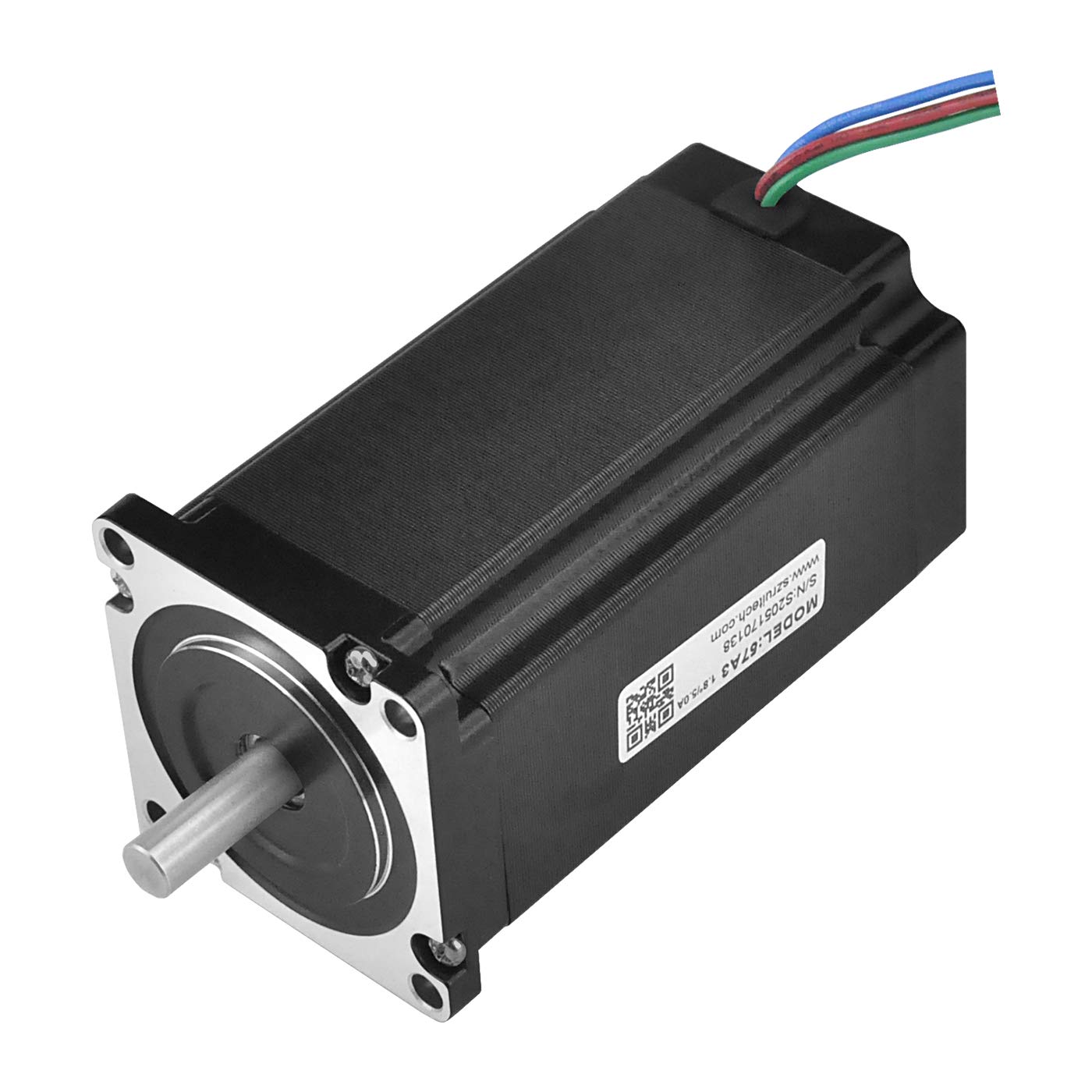 High Torque Bipolar Nema 23 Stepper Motor 1.8° 3Nm Low Noise Digital Stepping Motor for 3D Printers, CNC Machines & Laser Cutters - Perfect for DIY Projects, Robotics & Industrial Automation