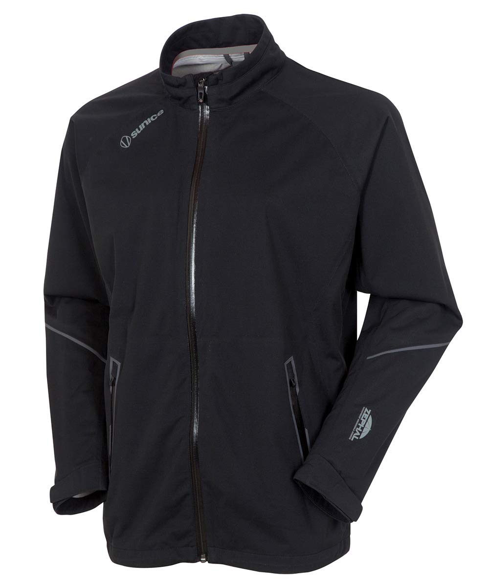 Sunice Jay Men's Waterproof Breathable Ultra Lightweight 4-Way Stretch Performance Jacket - Outdoor Hiking, Skiing & Active Sports Wear