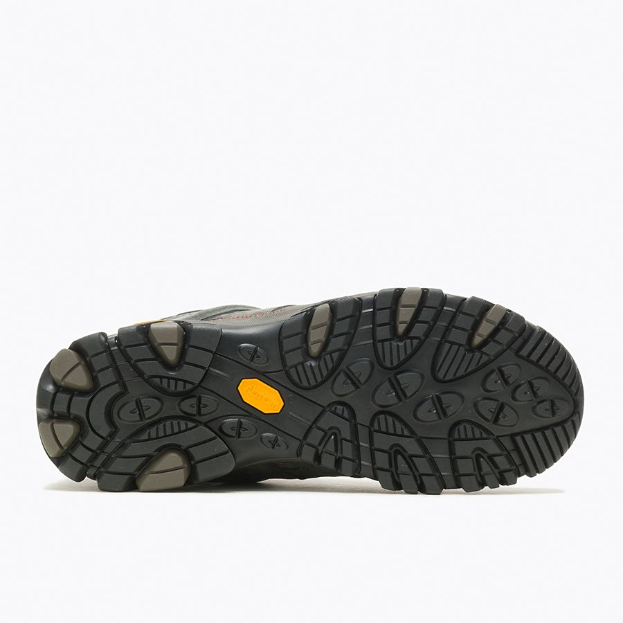 Merrell Moab 3 Mid WP Waterproof Hiking Boots for Men - Durable Outdoor Footwear for Trail Walking, Camping & Mountain Adventures