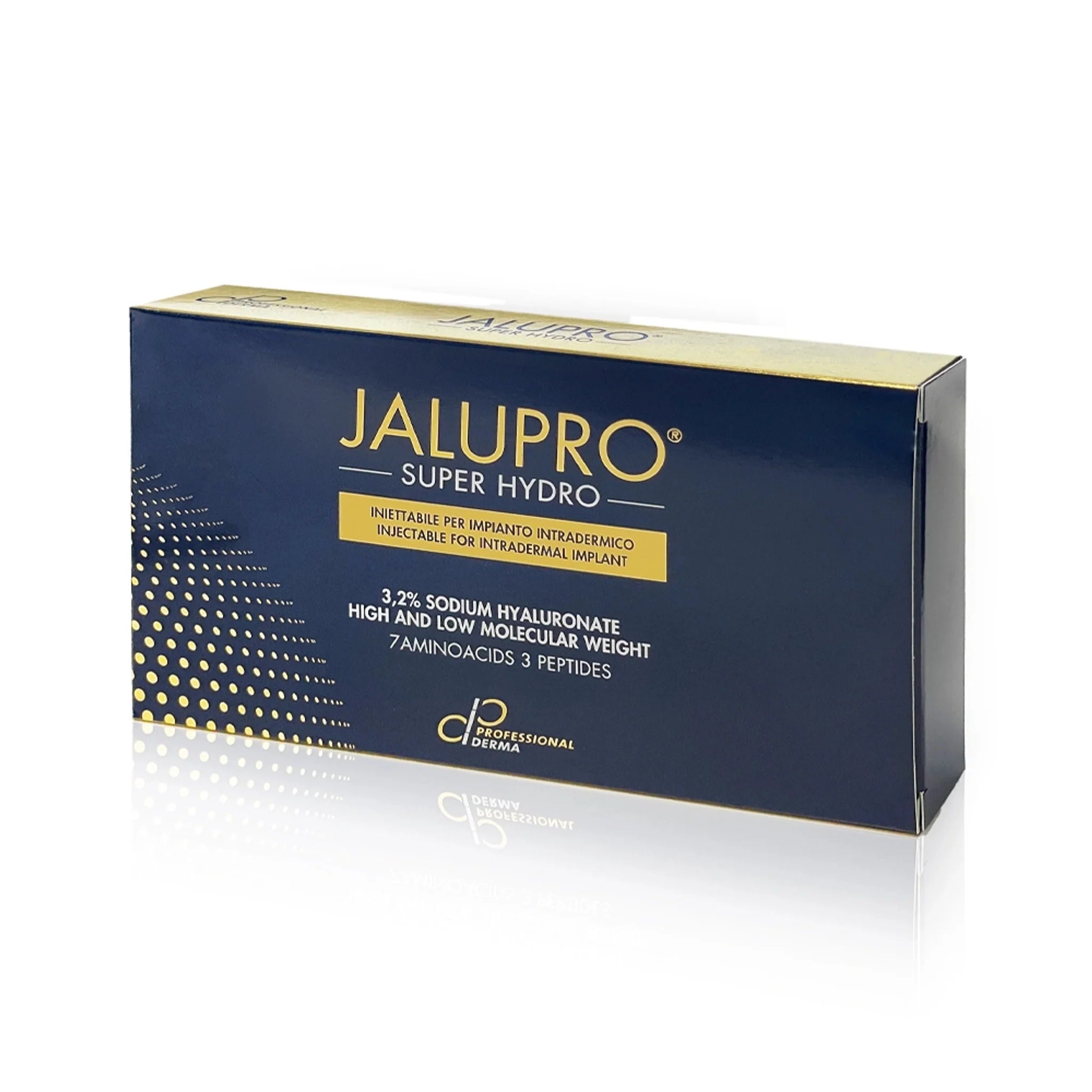 Jalupro Super Hydro Hyaluronic Acid Filler 2.5ml - Professional Skin Rejuvenation Treatment for Wrinkles & Fine Lines | At-Home Dermal Therapy for Face & Neck