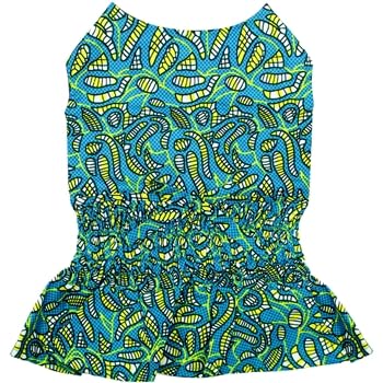 Tribal Dress Ruched Waist