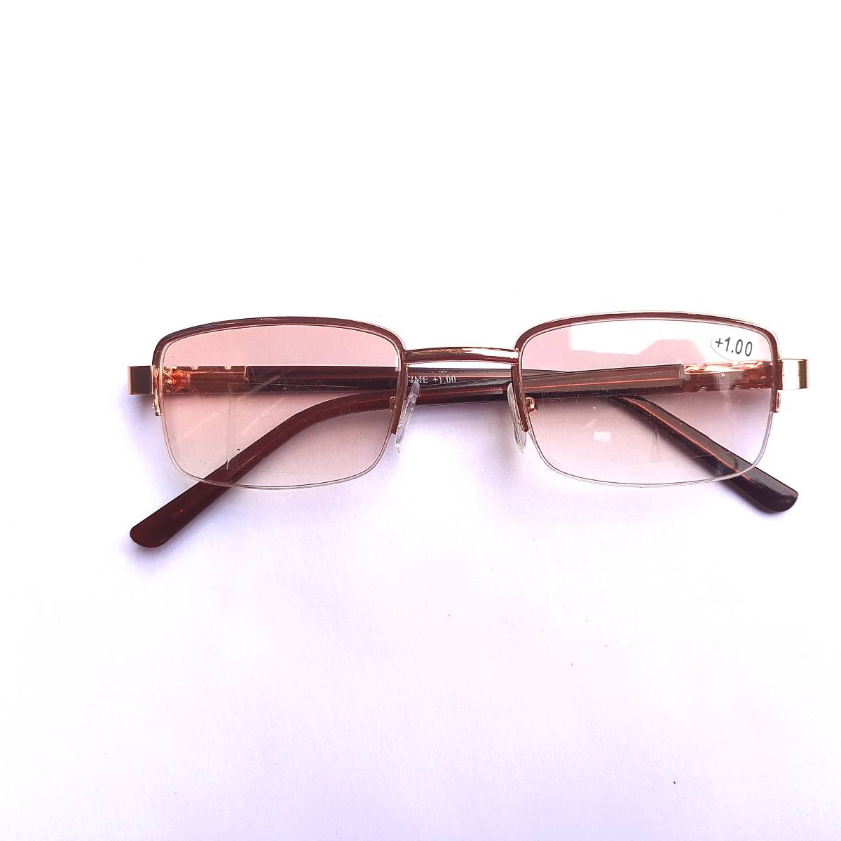 Stylish Tinted Metal Supra Bifocal Reading Glasses for Men & Women - Kryptok Lens | Perfect for Reading, Computer Work & Outdoor Activities