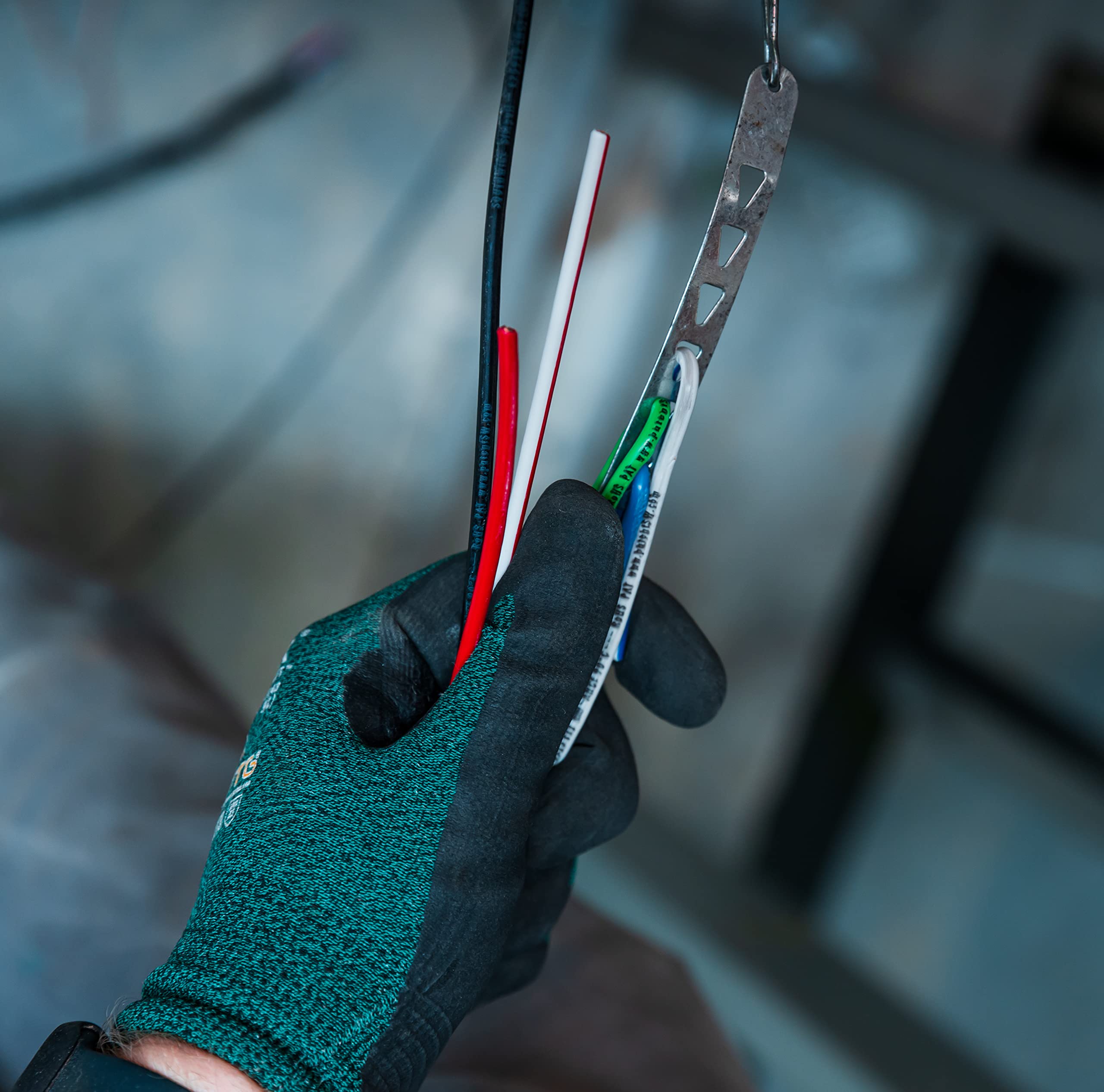 12 AWG THHN Stranded Green Wire 500ft - Electrical Wiring for Home, Commercial & Industrial Use
