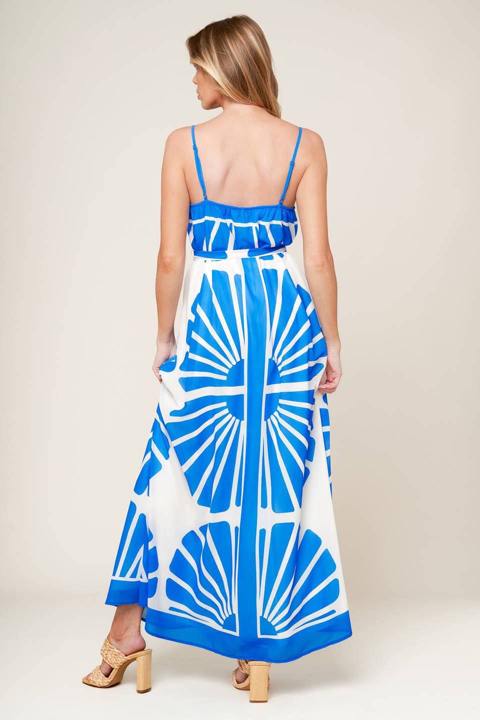 Elegant Blue Maxi Dress for Women - Perfect for Celebrations, Parties & Special Occasions | Flowy & Comfortable Formal Wear
