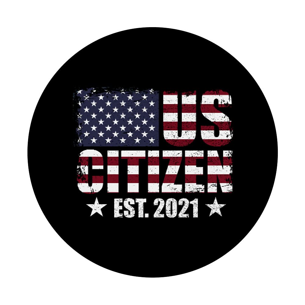 American Flag PopSockets Swappable PopGrip | Patriotic Phone Grip for iPhone & Android | Perfect for US Citizens, Independence Day & Everyday Pride (2021 Design)