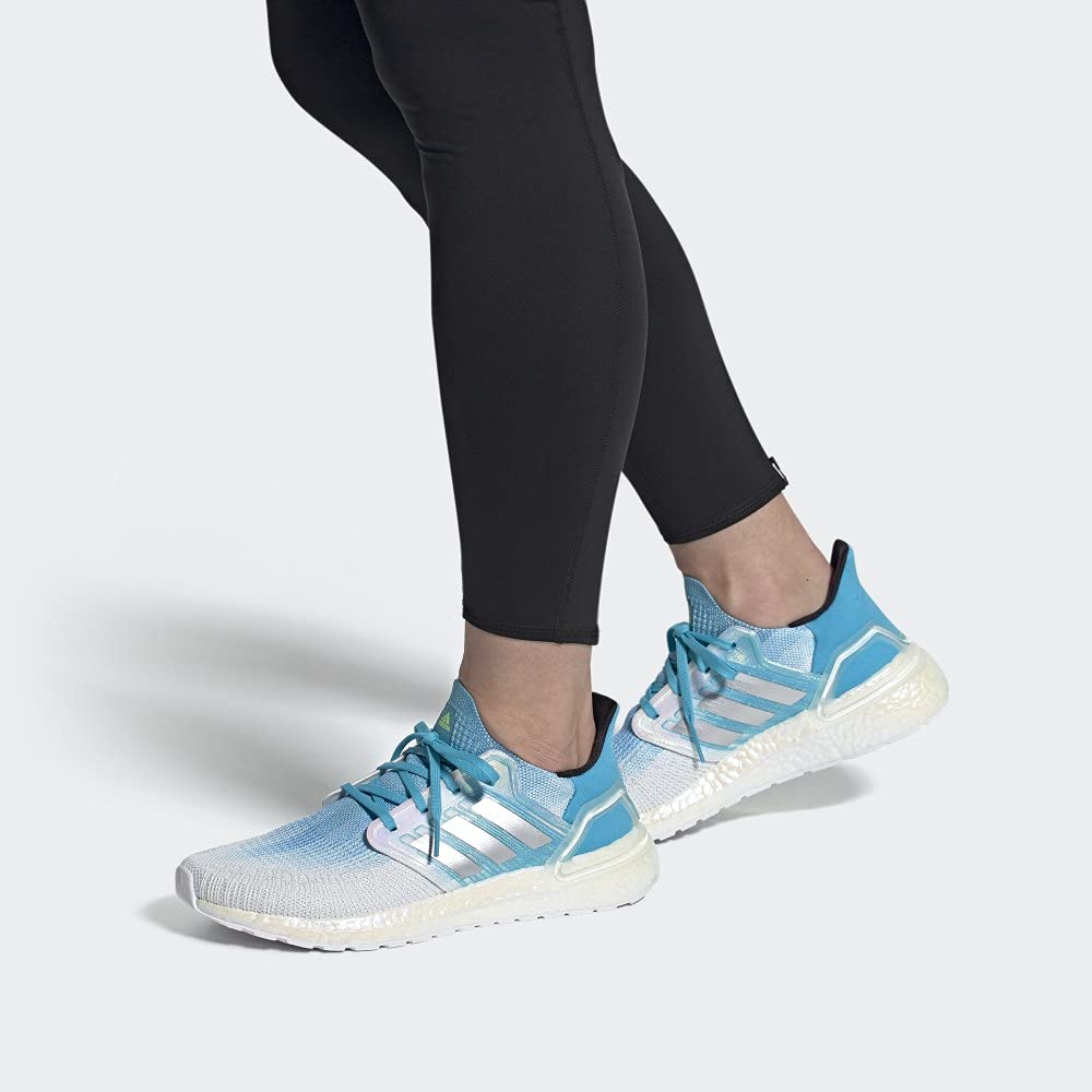 Adidas Ultraboost 20 Men's Running Shoes - Lightweight & Cushioned for Marathon Training, Jogging, and Gym Workouts