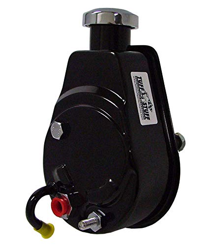 Tuff Stuff 6174B Black High-Performance Power Steering Pump for Chevy, Ford, Dodge - Perfect for Off-Road, Racing & Heavy-Duty Vehicles