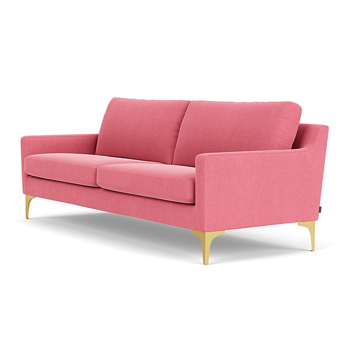 Astha Fabric 3-Seater Sofa - Modern Living Room Furniture for Small Spaces | Comfortable Couch for Apartments, Dorm Rooms & Cozy Homes