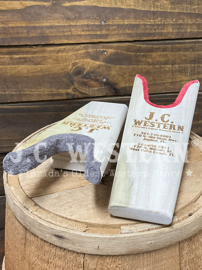 JC Western Boot Jack - Small Size, Easy Boot Removal Tool for Men & Women - Perfect for Cowboy Boots, Work Boots & Hiking Boots at Home or Ranch