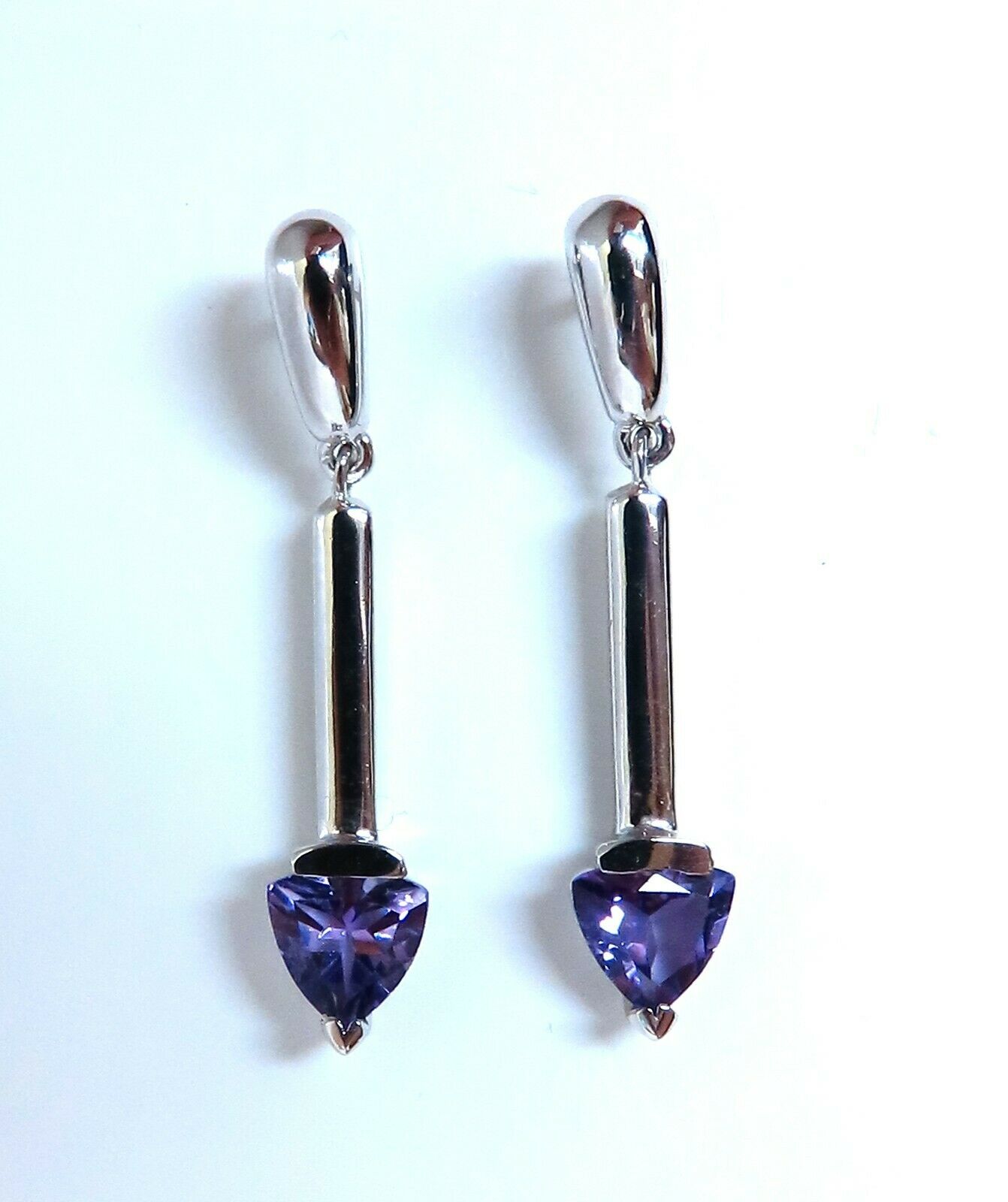 2ct Genuine Amethyst Stud Earrings in 14K Gold - Perfect for Valentine's Day Gifts, Anniversary Presents & Everyday Elegance
