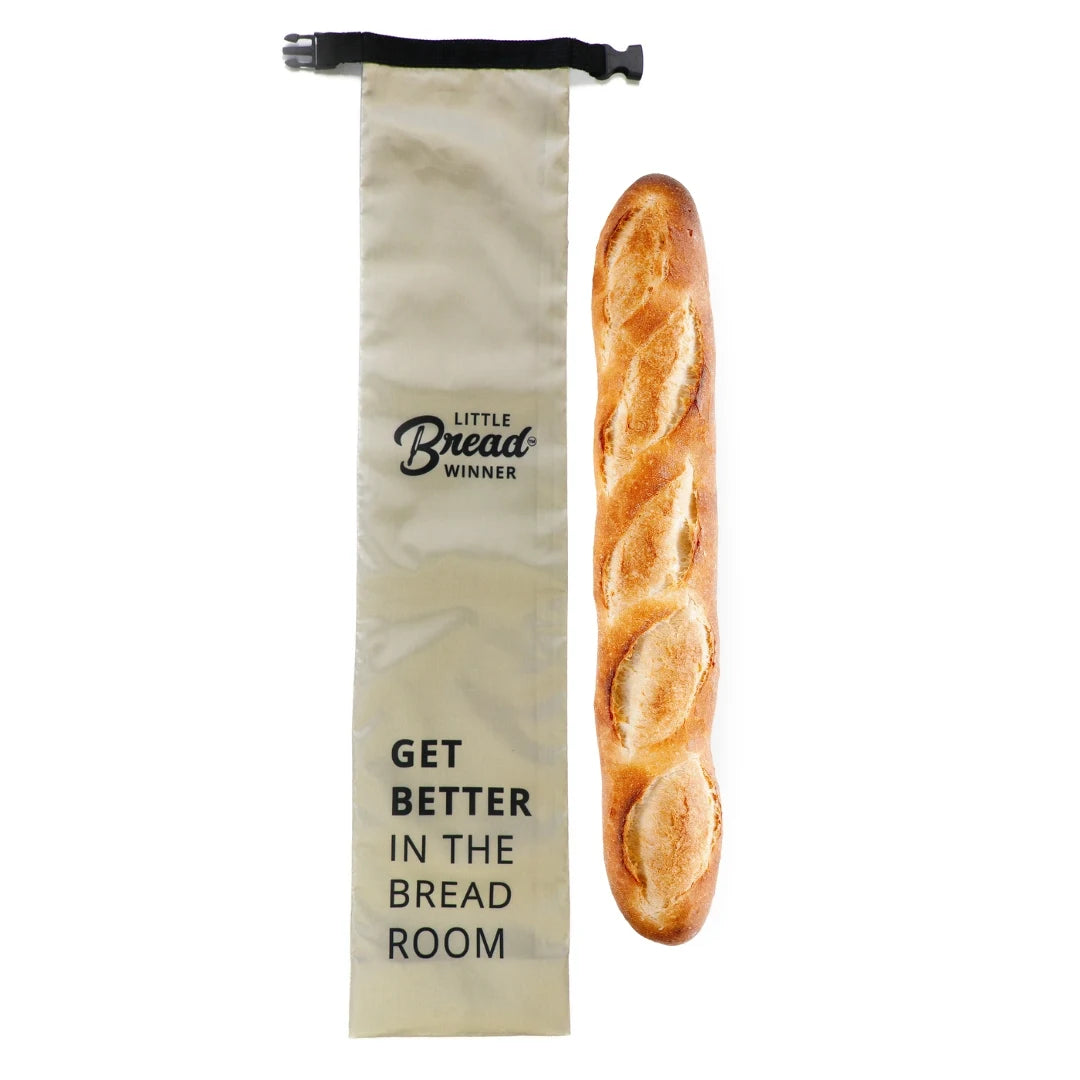 French Baguette Bread Bag - Reusable Grocery Shopping Tote for Bakery, Farmers Market & Picnics | Eco-Friendly Bread Holder for Fresh Loaves