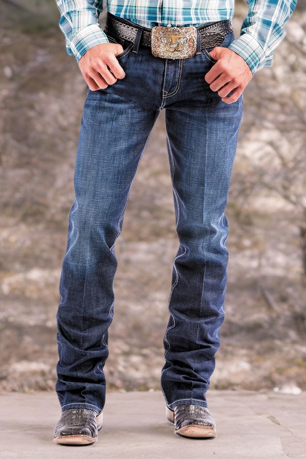 Cinch Men's Ian Slim Fit Stretch Denim Jeans - Comfortable & Stylish for Casual Wear, Work & Everyday Outfits