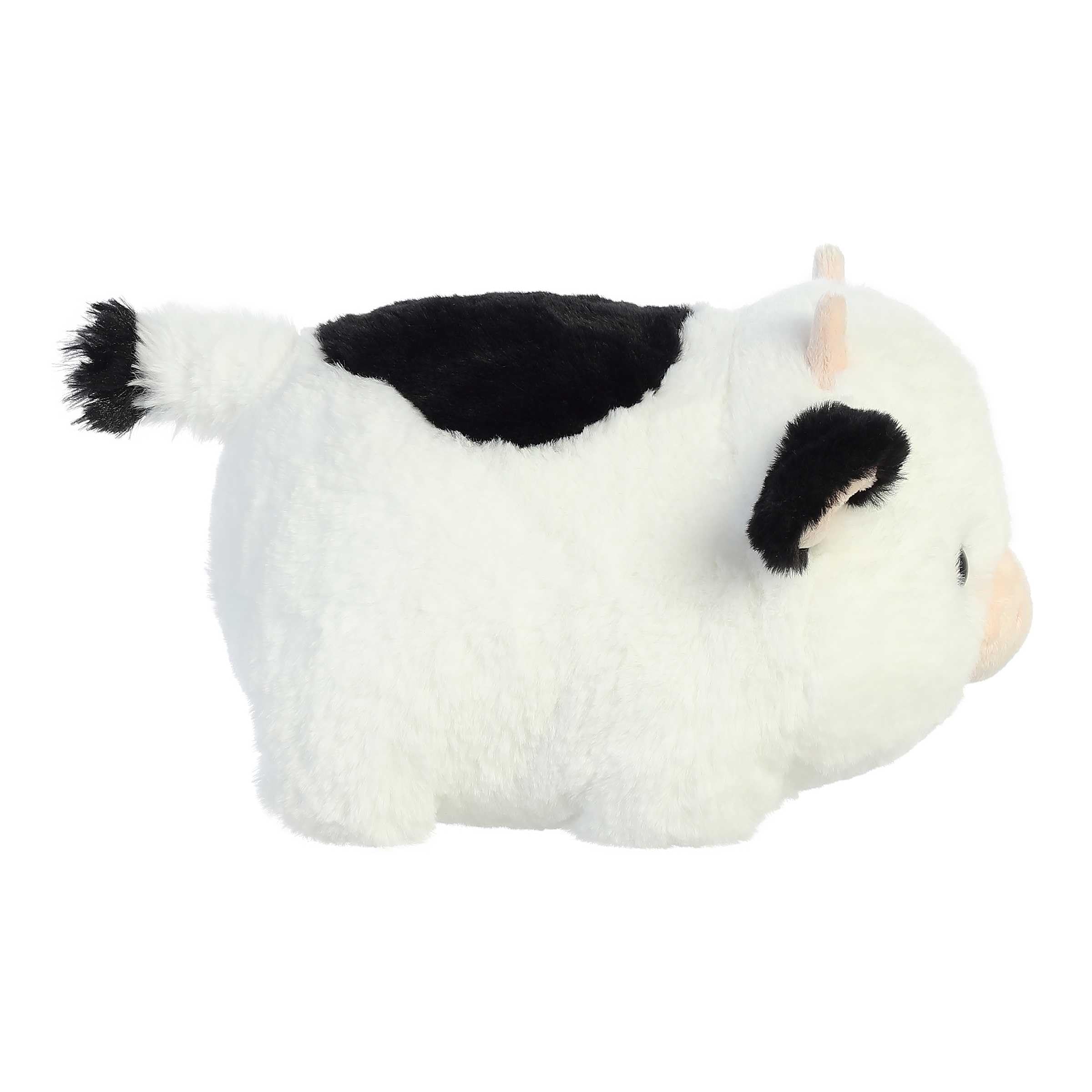 Aurora® Adorable Spudsters™ Tutie Cow Plush Toy - 10 Inch Soft White Stuffed Animal for Kids, Best Comforting Cuddles & Playful Companion - Perfect for Nursery Decor, Birthday Gifts & Bedtime Snuggles