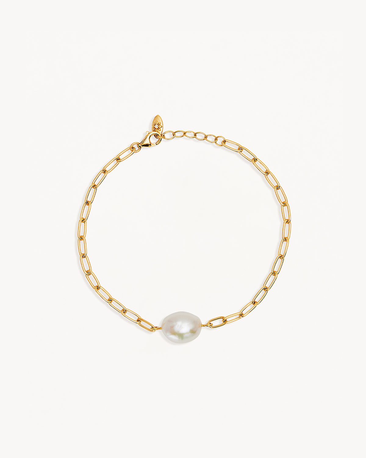 18K Gold Vermeil Breathe Pearl Bracelet for Women - Elegant Pearl Jewelry Gift for Birthday, Anniversary & Special Occasions - Perfect for Weddings, Parties & Everyday Wear