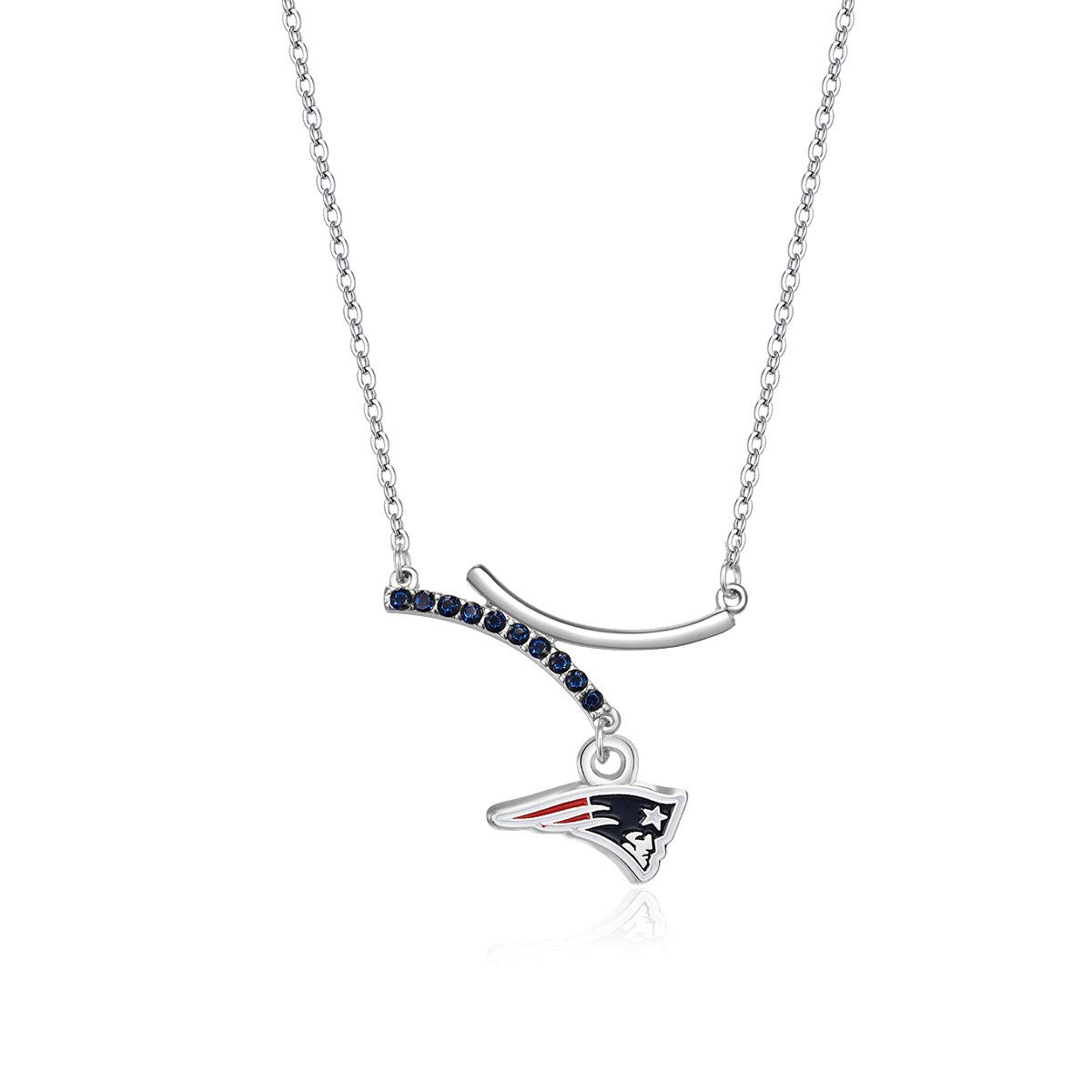 NFL Dual Infinity Necklace - Stylish Sports Fan Jewelry Gift for Women & Girls | Perfect Birthday & Holiday Present | Trendy Fashion Accessory for Game Day & Everyday Wear