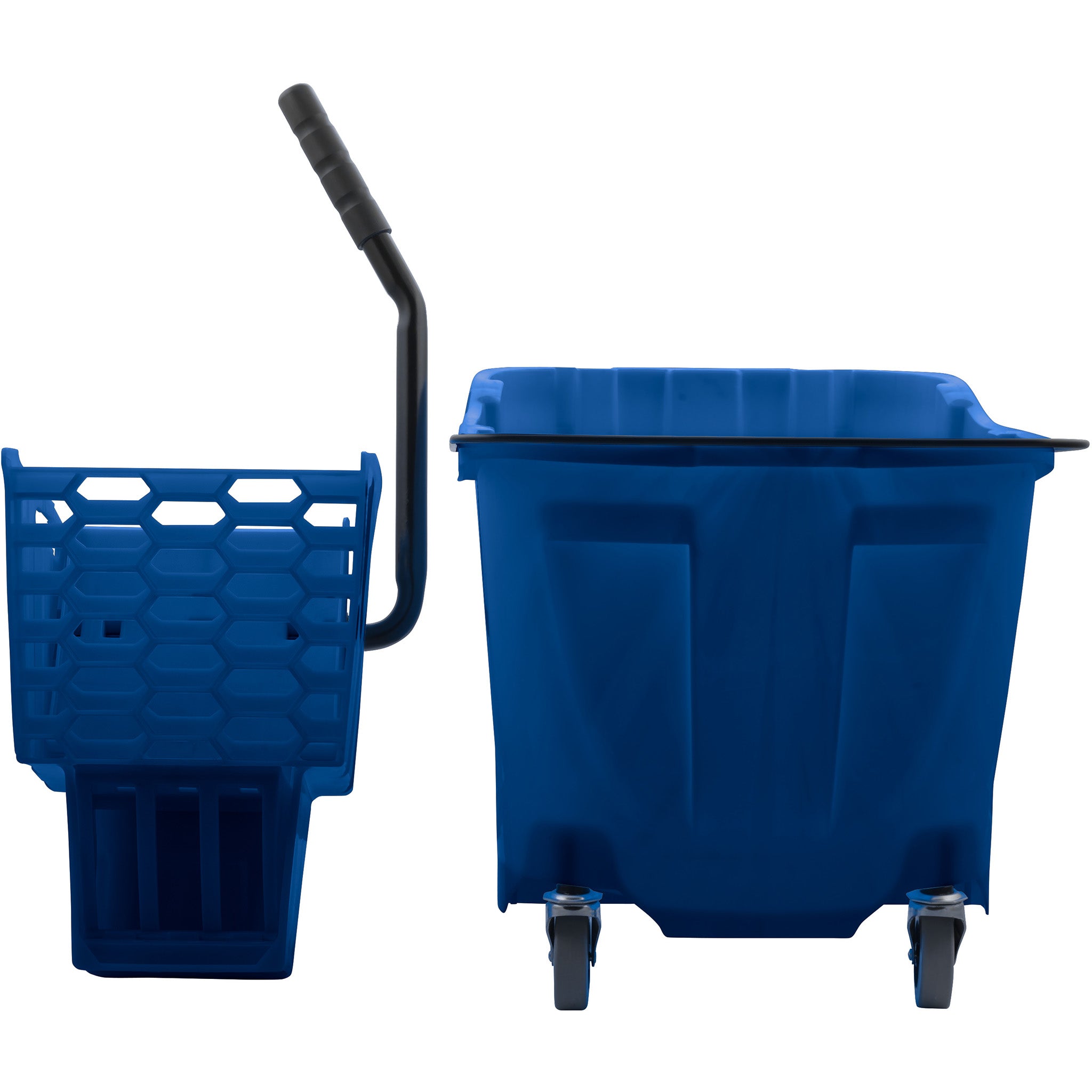 Color-Coded Mop Bucket with Wringer - Heavy Duty Cleaning Bucket for Floors, Kitchen, Bathroom - Ideal for Home, Office & Commercial Use