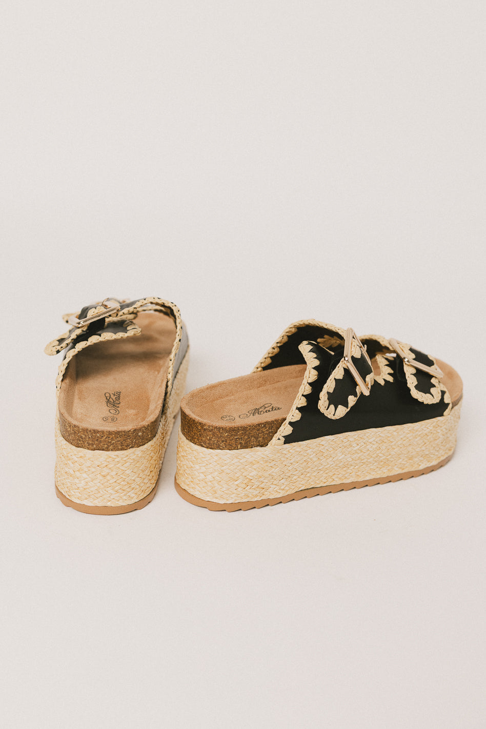Kyler Women's Platform Sandals - Comfortable Summer Slide Sandals with Arch Support for Walking, Beach, and Casual Outfits