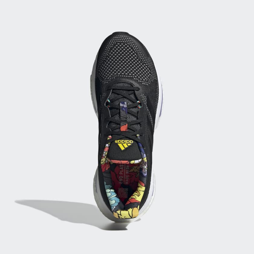 Adidas Men's Solarglide 5 Running Shoes - Lightweight Cushioned Sneakers for Jogging & Gym Workouts | Perfect for Road Running, Training & Fitness Enthusiasts