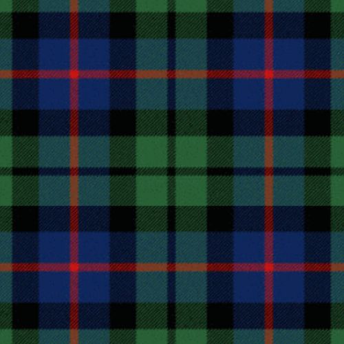 Authentic Durham District Tartan Plaid Fabric - Premium Scottish Wool for Kilts, Scarves & Home Decor | Perfect for Traditional Outfits, DIY Crafts & Gift Giving