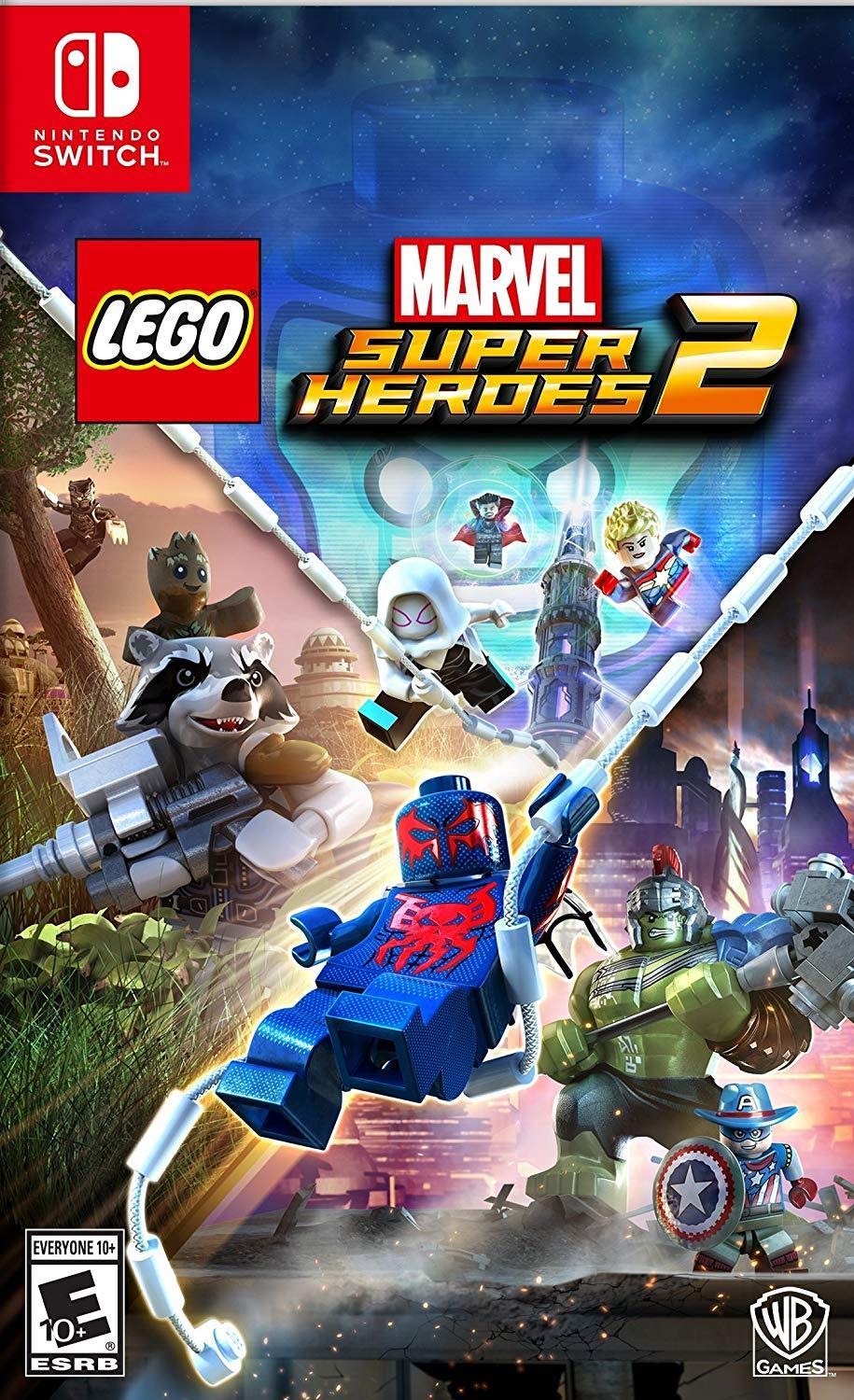 LEGO Marvel Superheroes 2 for Nintendo Switch - Action-Adventure Superhero Game for Kids & Adults - Perfect for Family Game Night & Superhero Fans