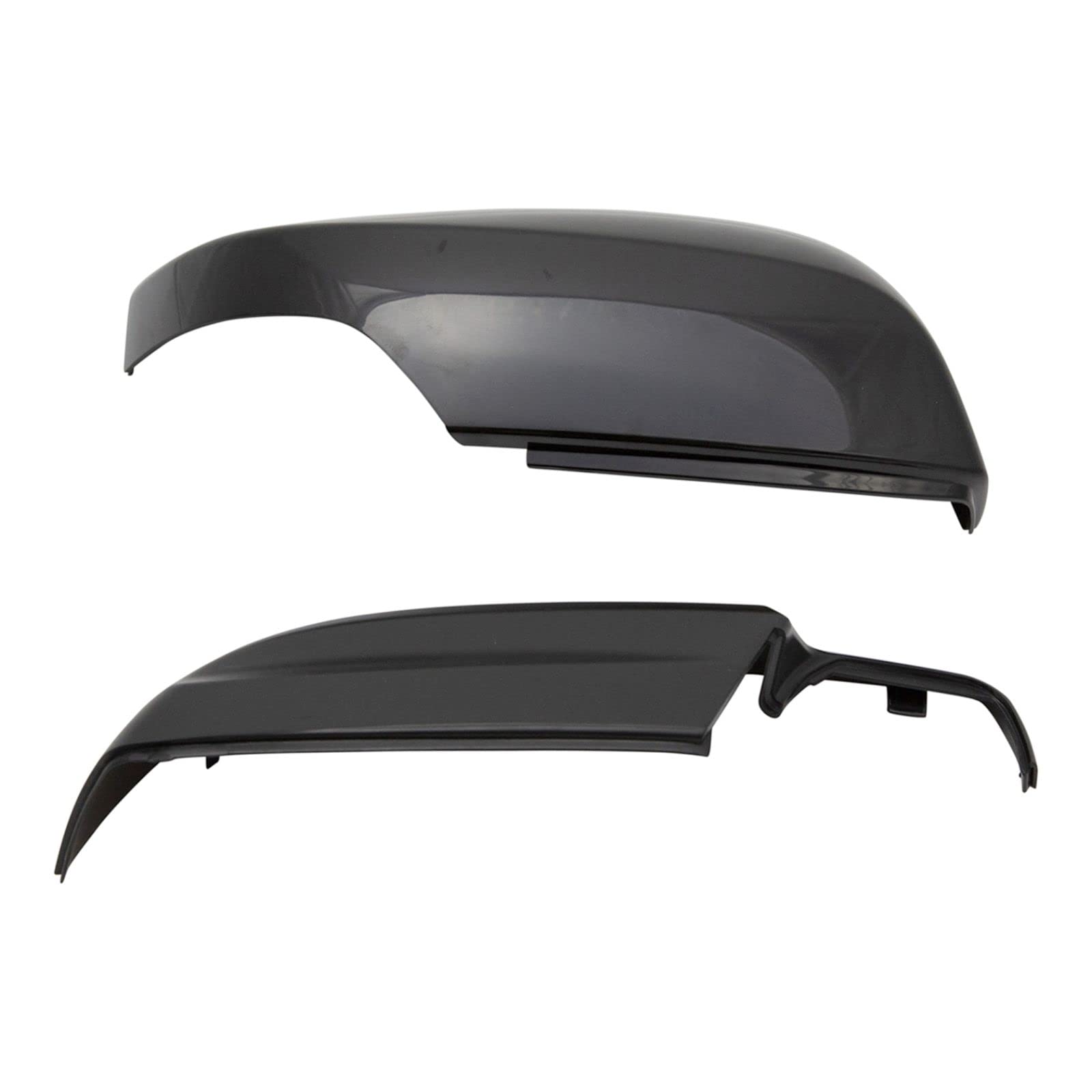 Heated Side Mirror Signal Light with Chrome Trim - Smooth Black Pair Compatible with Subaru | Enhanced Visibility & Safety for Winter Driving & Nighttime Conditions