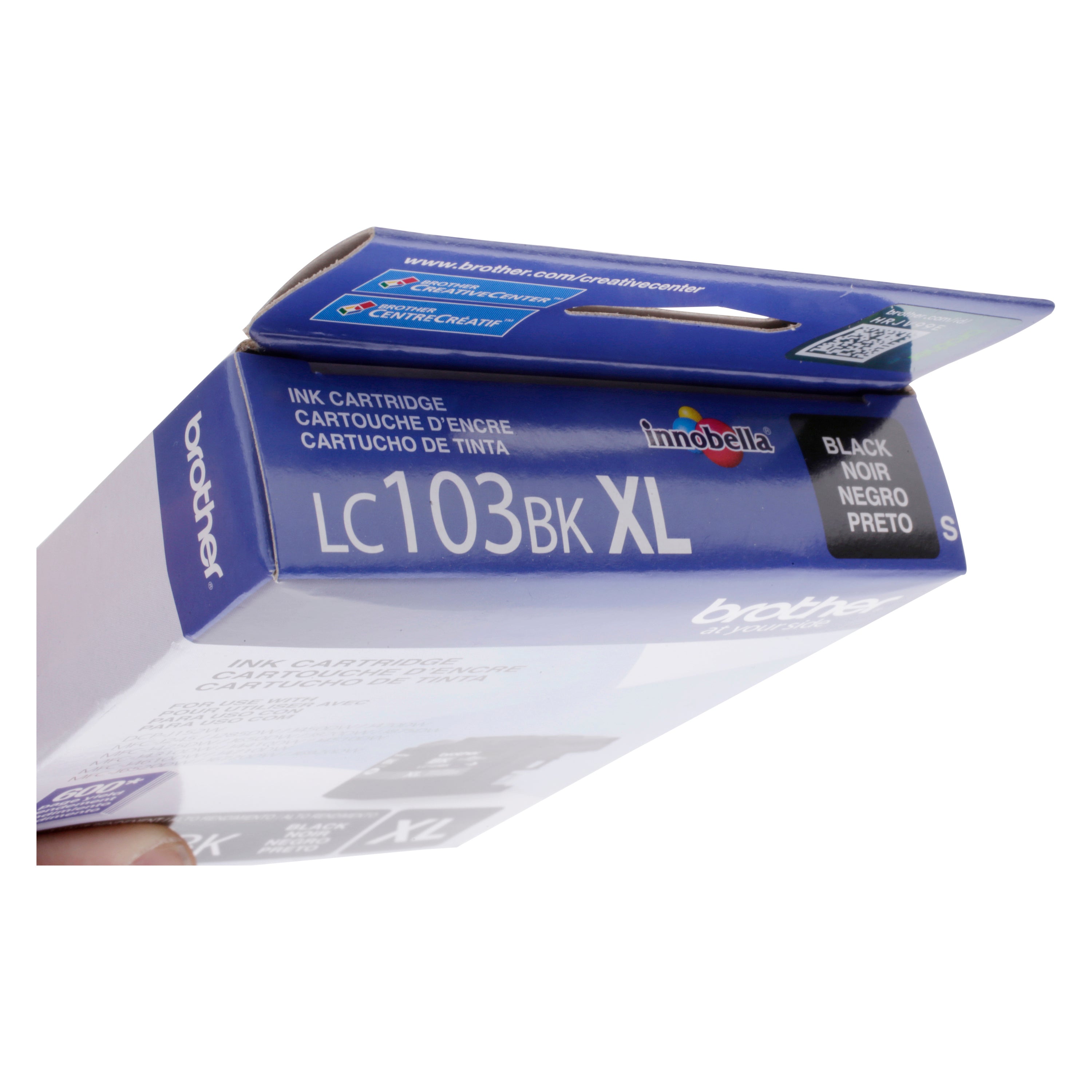 Brother LC103BKW High Yield Black Ink Cartridge - Compatible with Brother Printers | Ideal for Home Office, School & Business Printing Needs