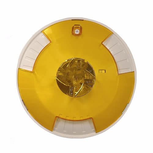 COOPER WHEELOCK STWC-N White Ceiling Strobe Light - UL Listed, Commercial & Industrial Use for Emergency Alerts in Warehouses, Schools, and Office Buildings