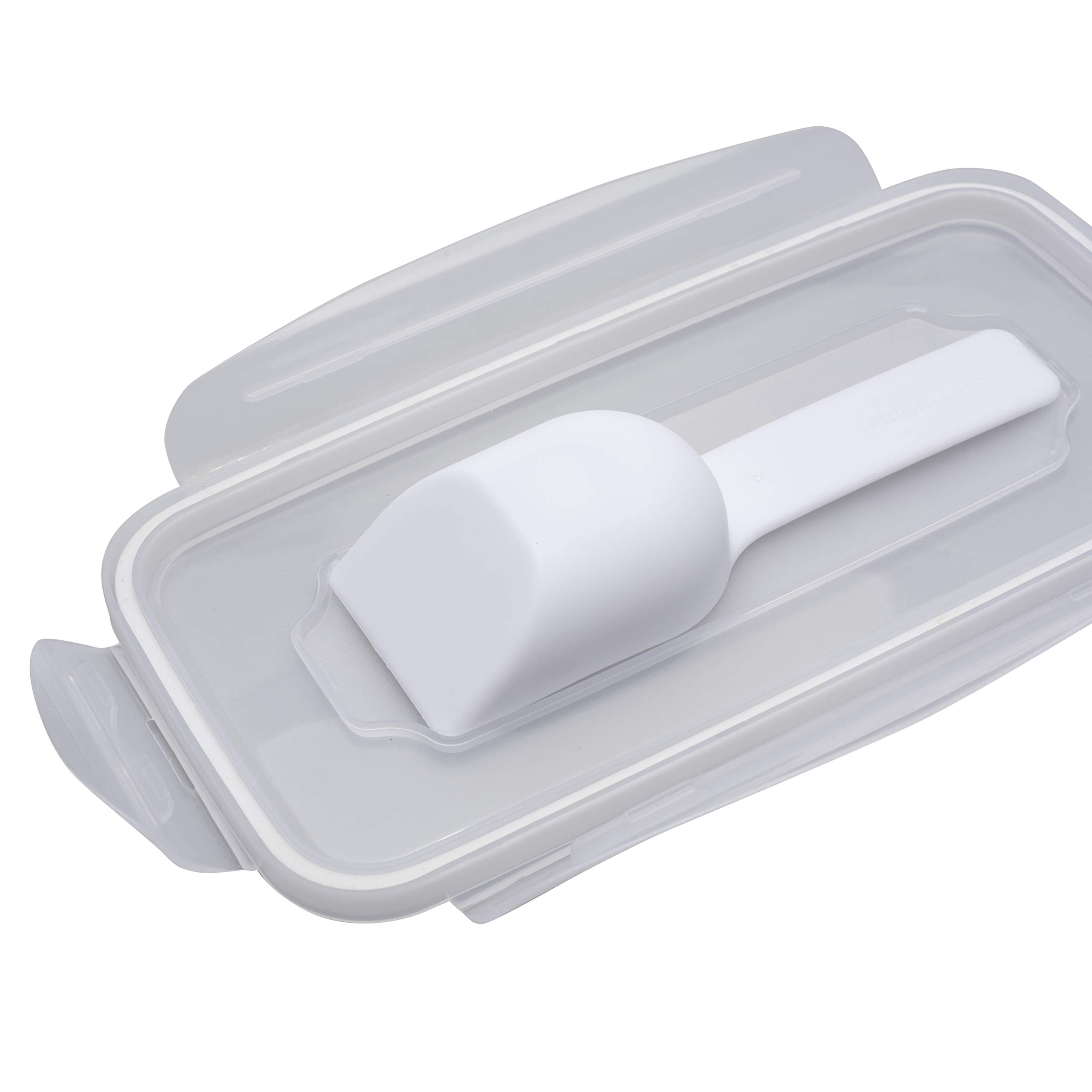 2 Pack Airtight Cereal Storage Containers with Scooper - Medium Clear Food Storage Bins for Kitchen & Pantry Organization - Keep Cereal, Snacks, and Dry Foods Fresh - Perfect for Breakfast, Baking, and Meal Prep
